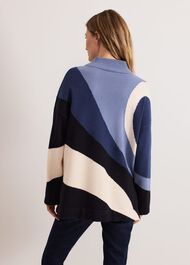 Sabrina Swirl Jacqaurd Jumper