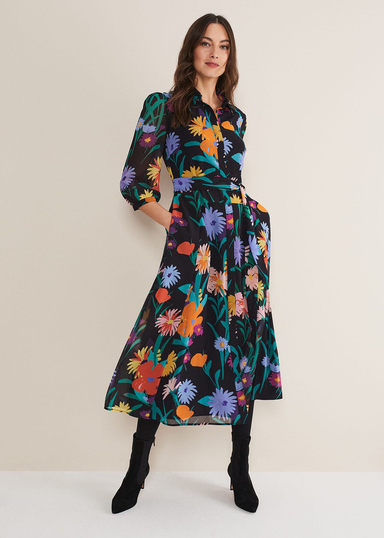 Alta Floral Midaxi Dress | Phase Eight UK