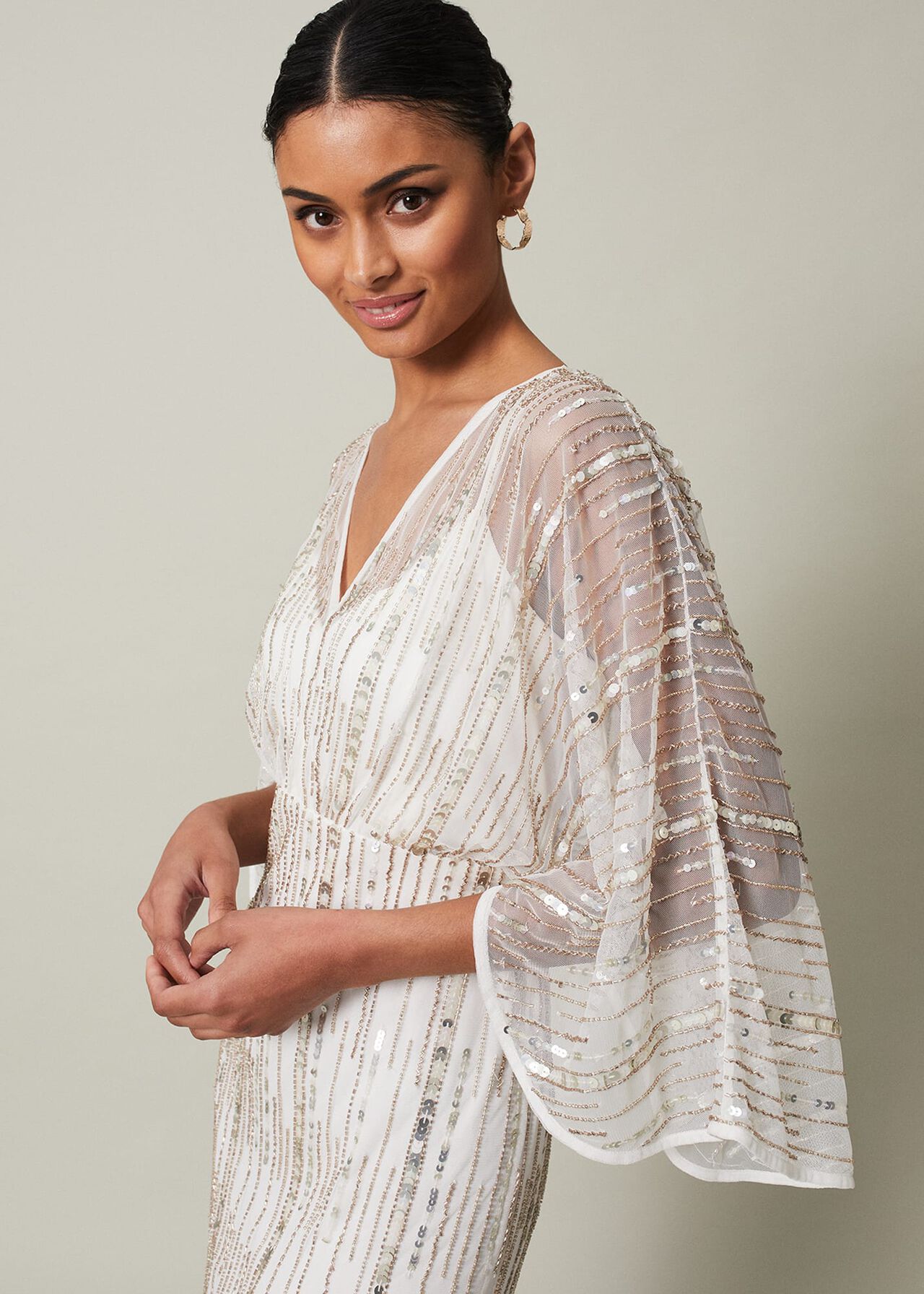 Melanie Embellished Maxi Dress