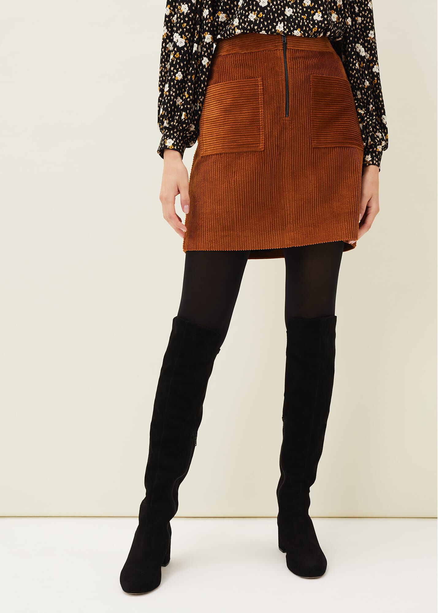Mini skirt corduroy best sale