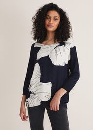 Linda Flower Print Knit