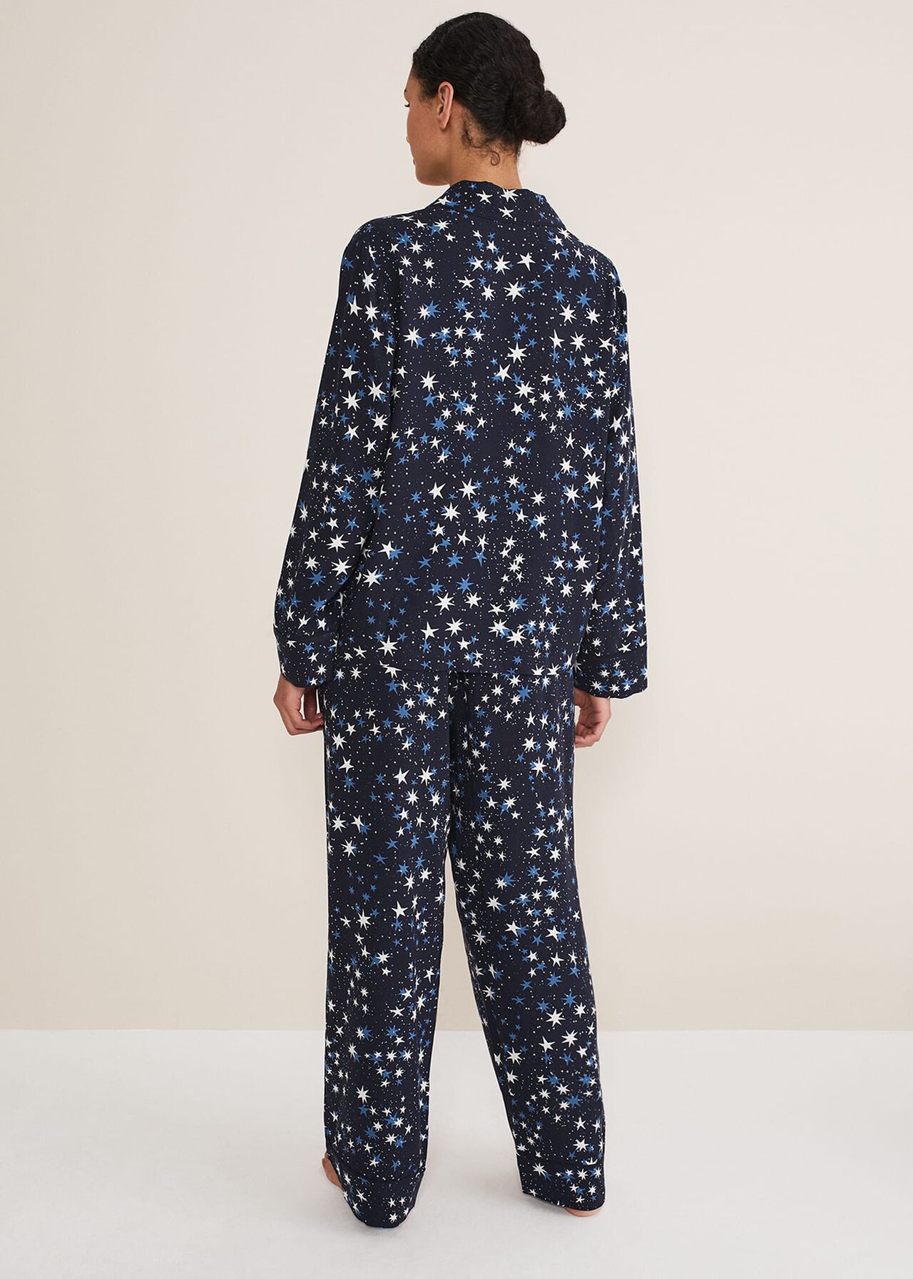 Zeba Star Print Pyjama Set