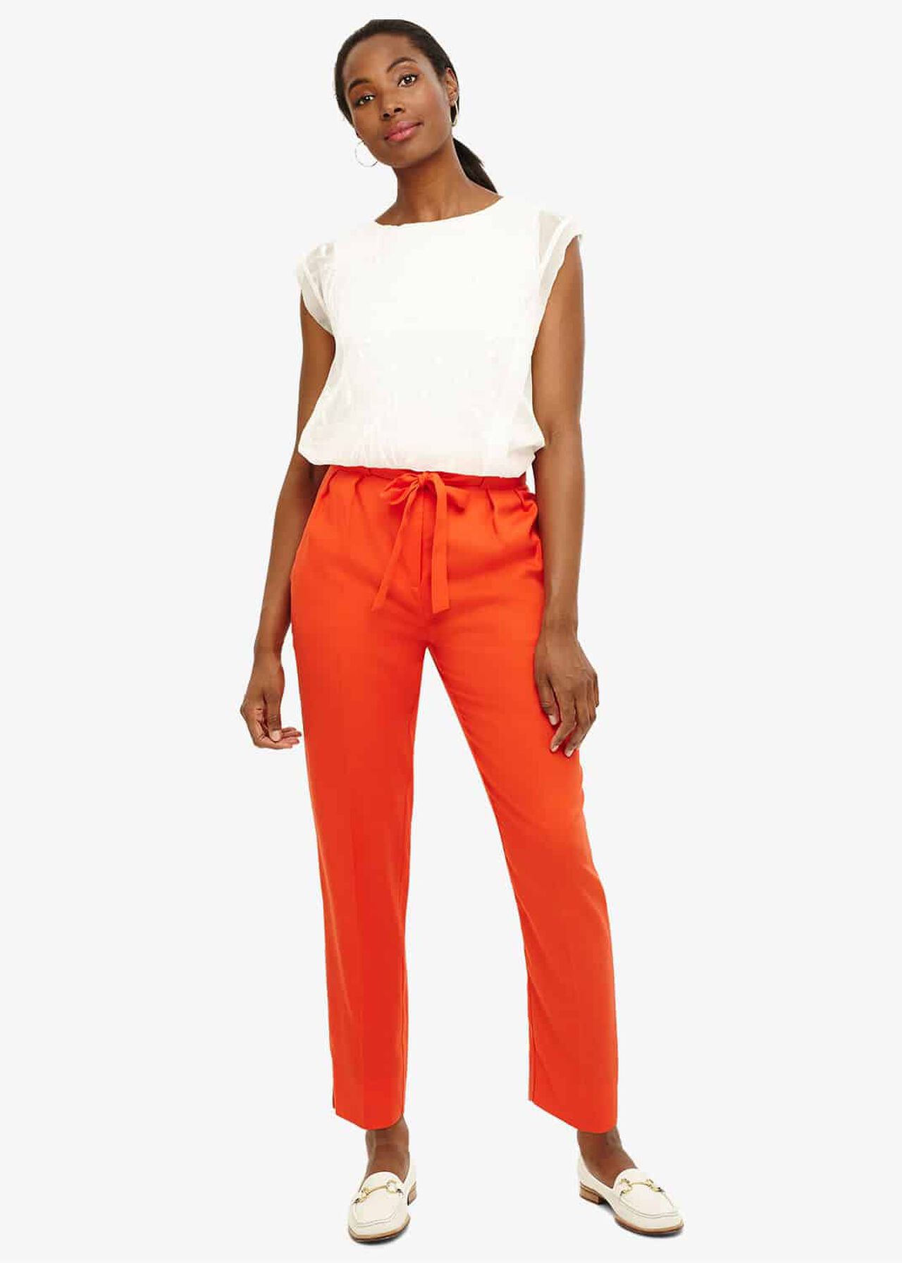 Pipa Paperbag Waist Soft Trousers
