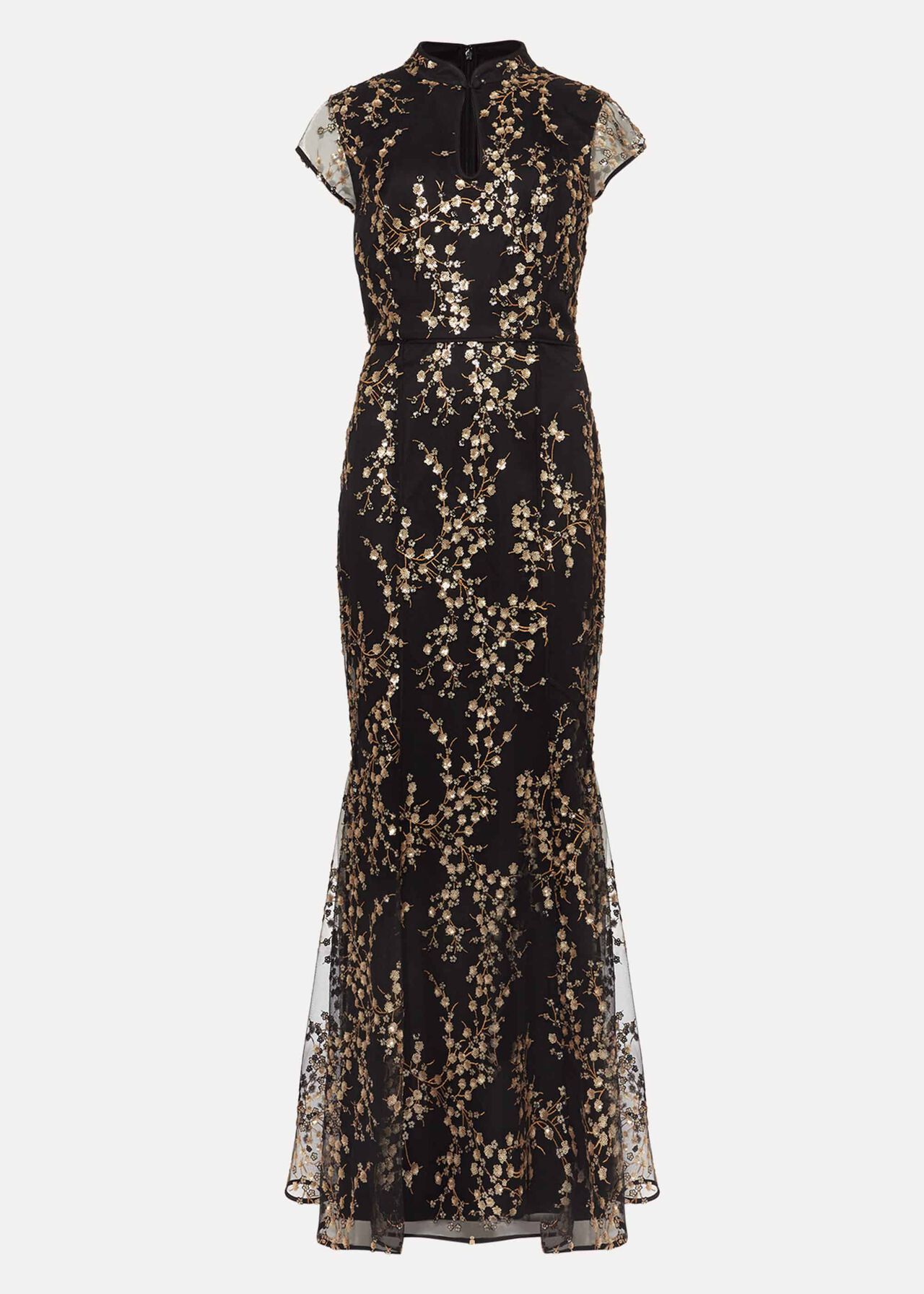 Sia Sequin Emboidered Dress