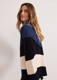 Sabrina Swirl Jacqaurd Jumper