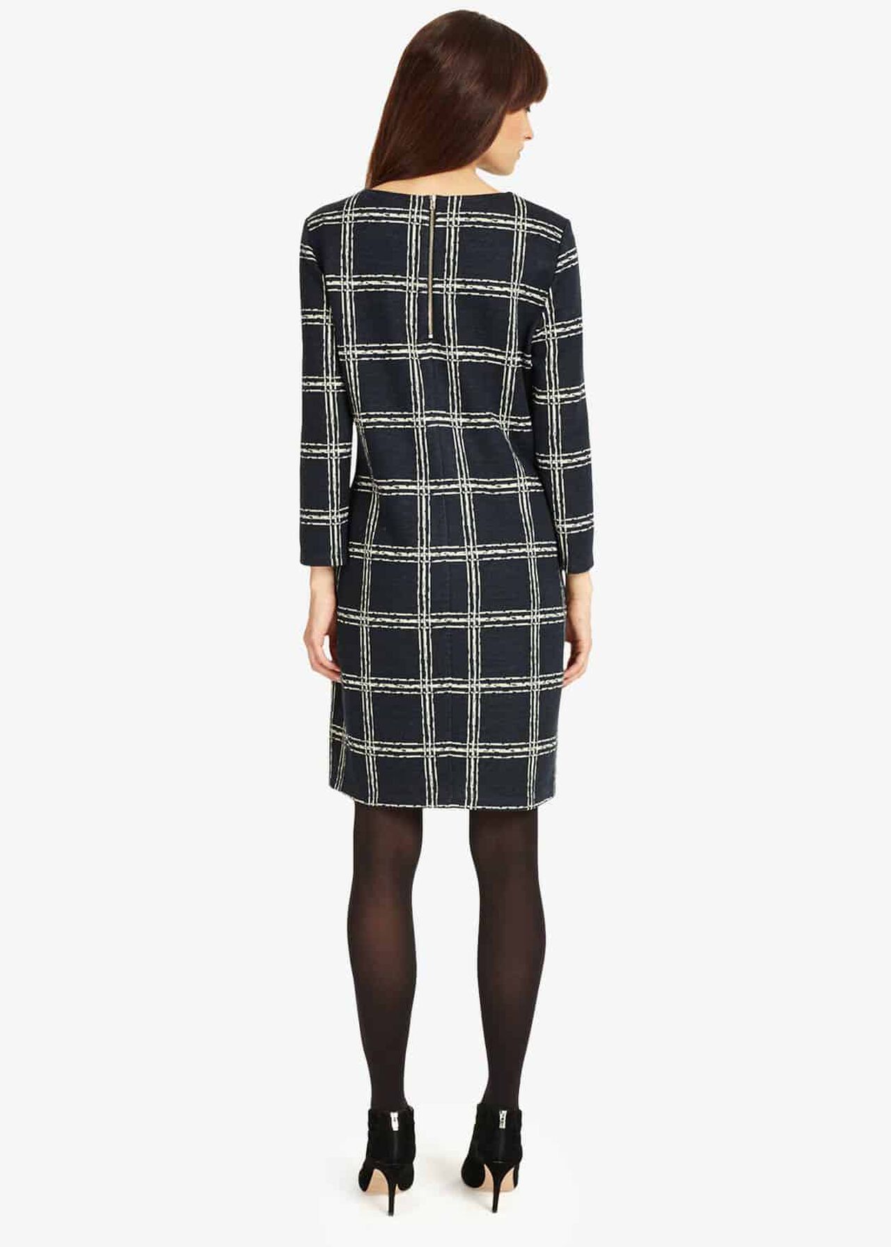Sybil Sketched Check Tunic