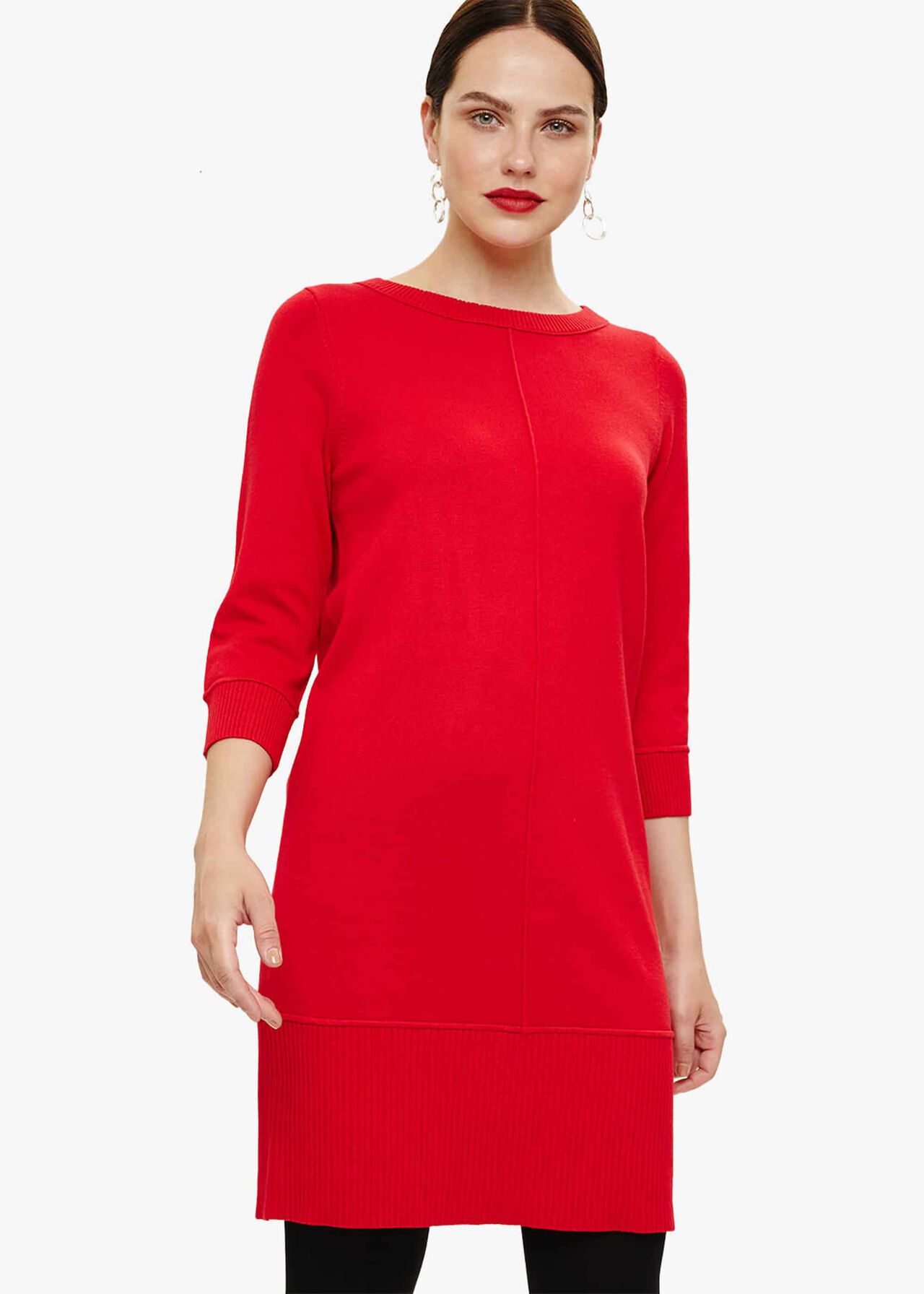 Shiloh Exposed Seam Knitted Dress