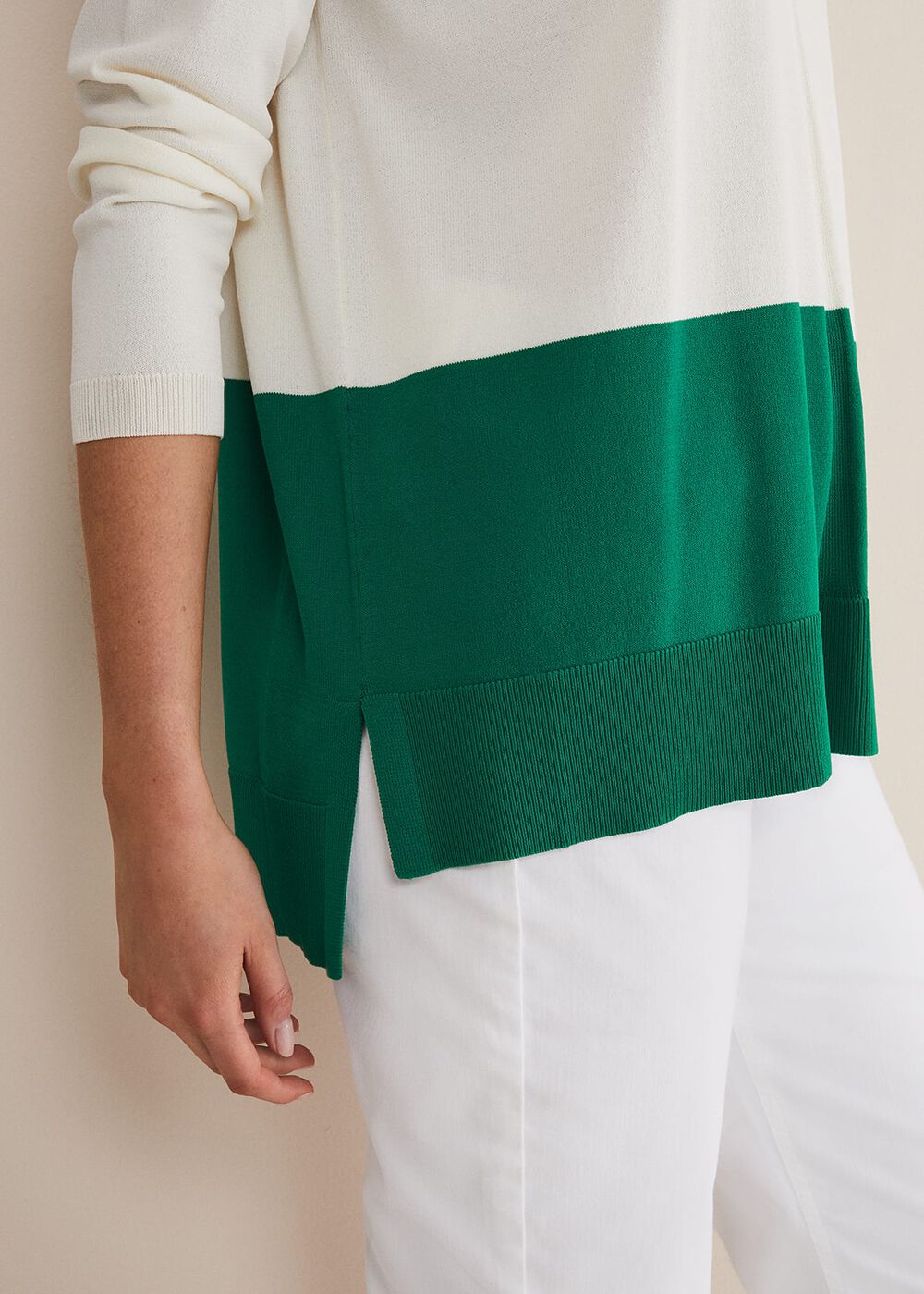 Cleo Colour Block Knit