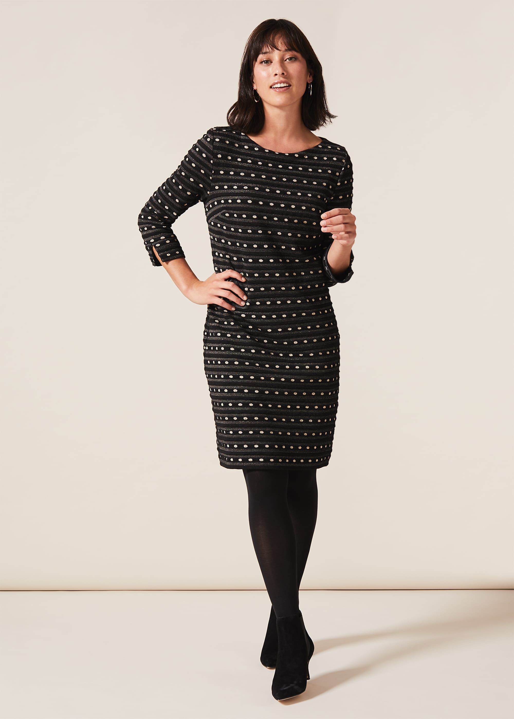 phase eight alison spot dress