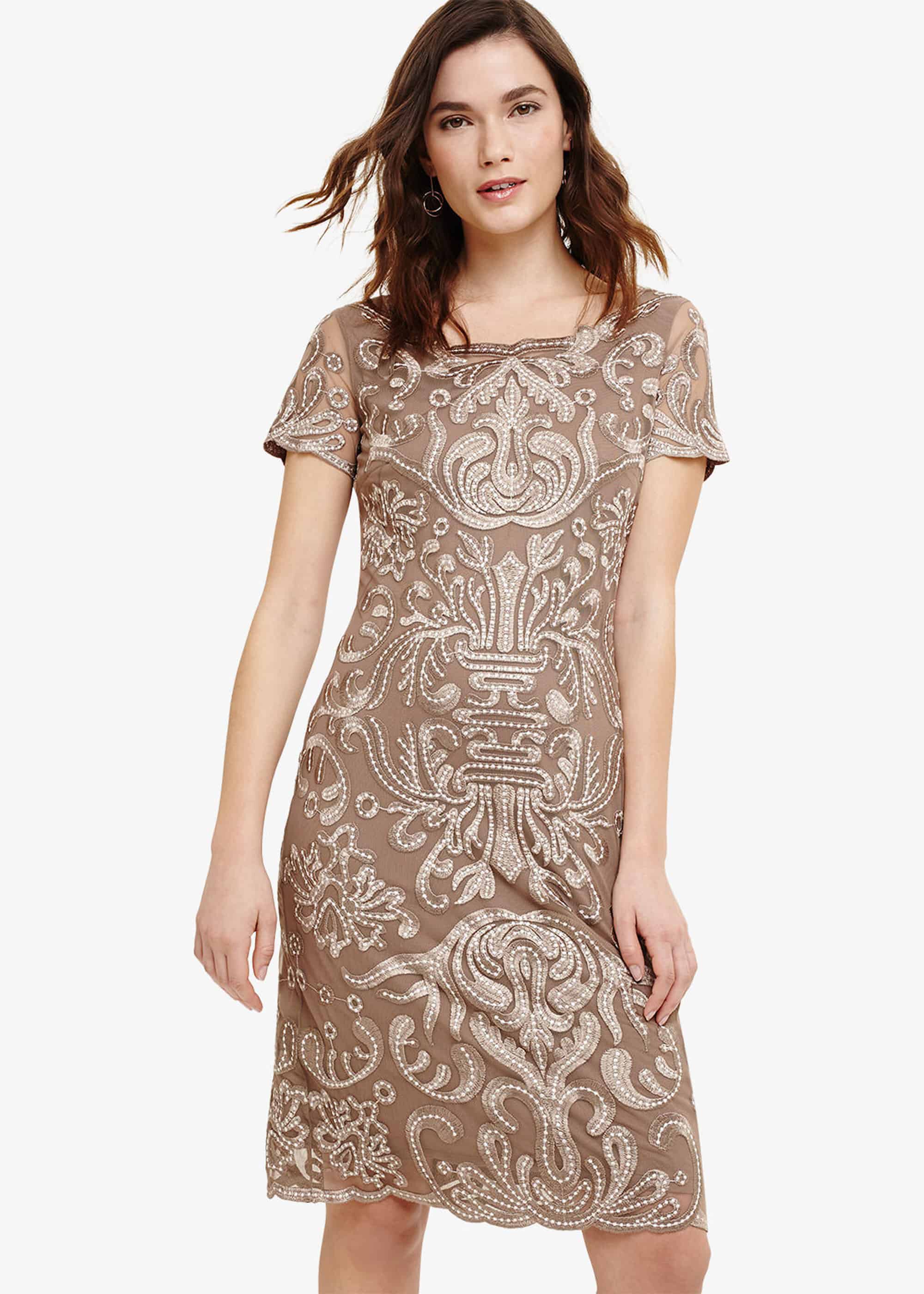 Talia Embroidered Dress | Phase Eight