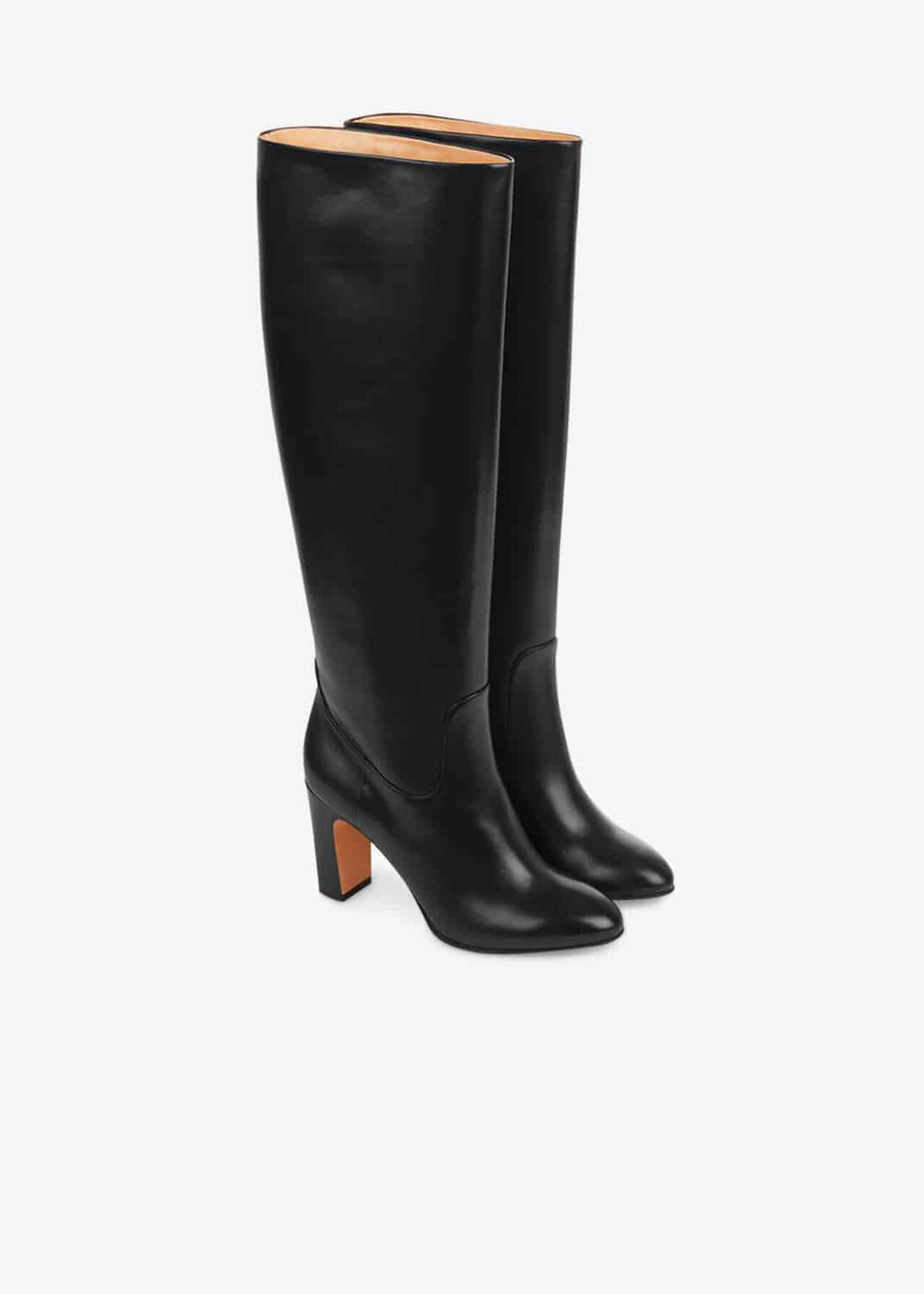 Alexandra Leather Knee High Boots