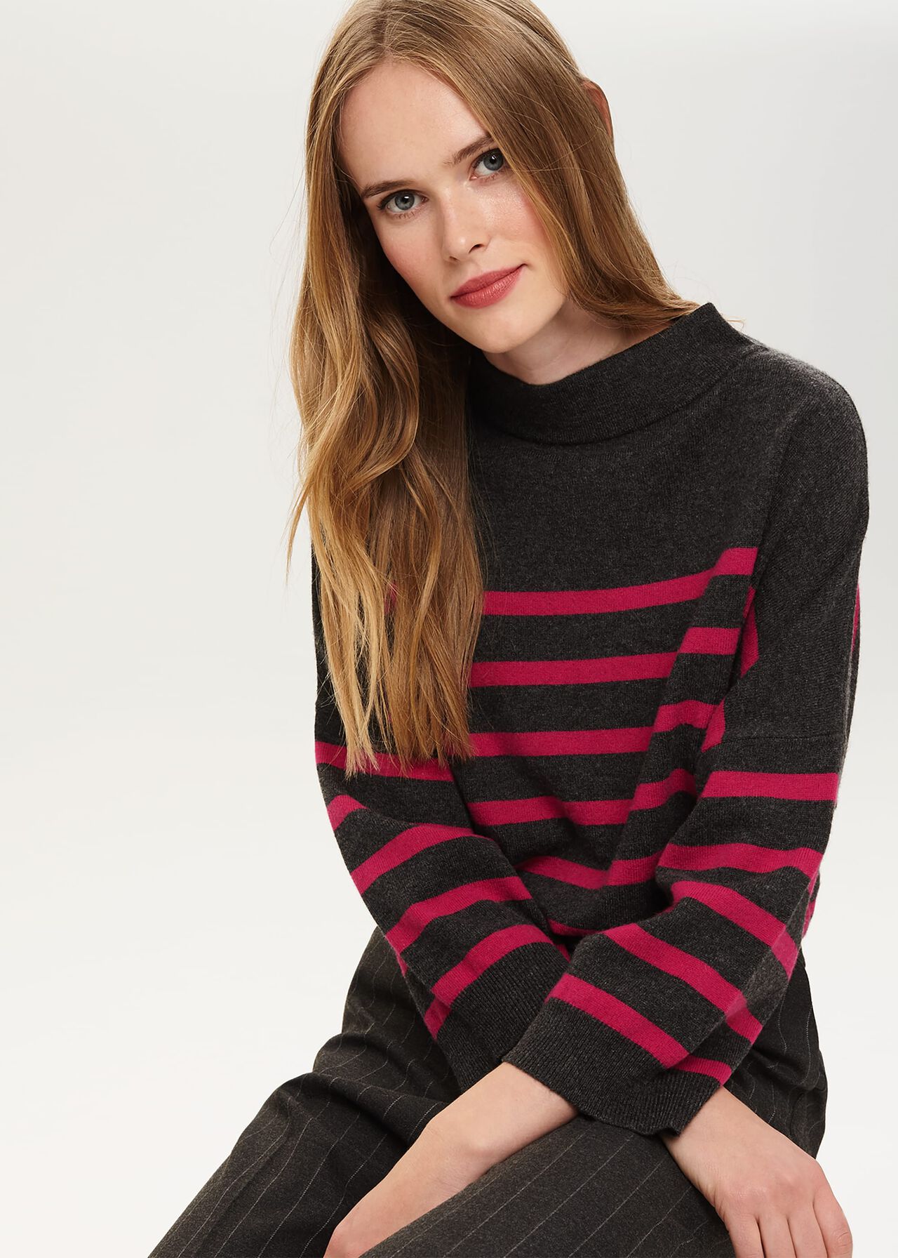 Shanelle Stripe Knitted Jumper