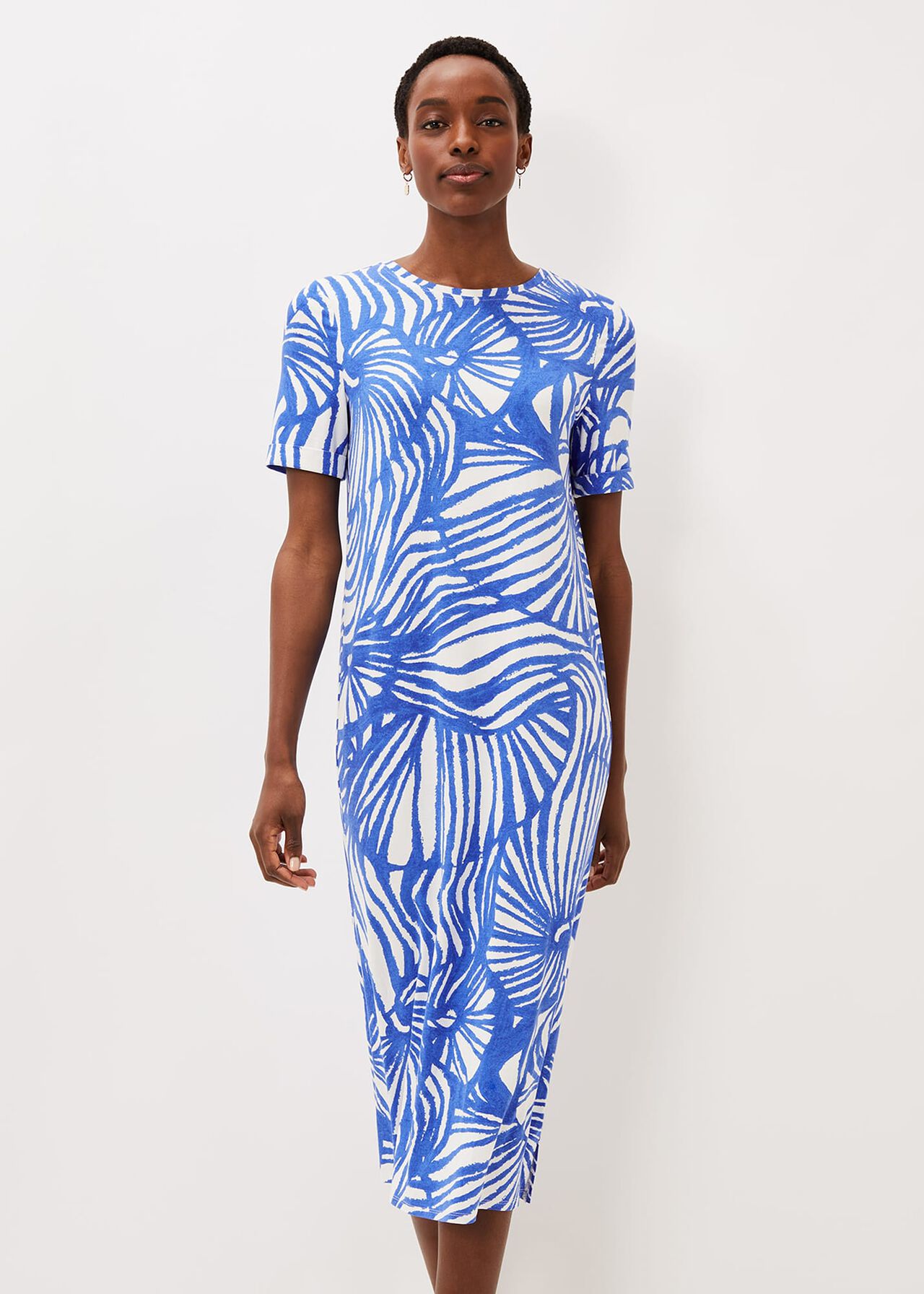Theresa Shell Print Dress