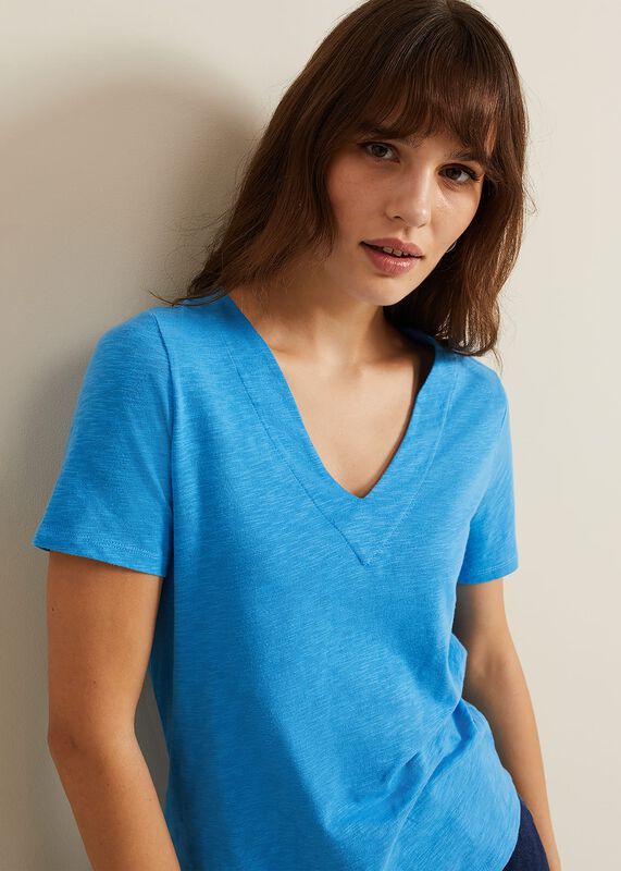 Elspeth V Neck Top