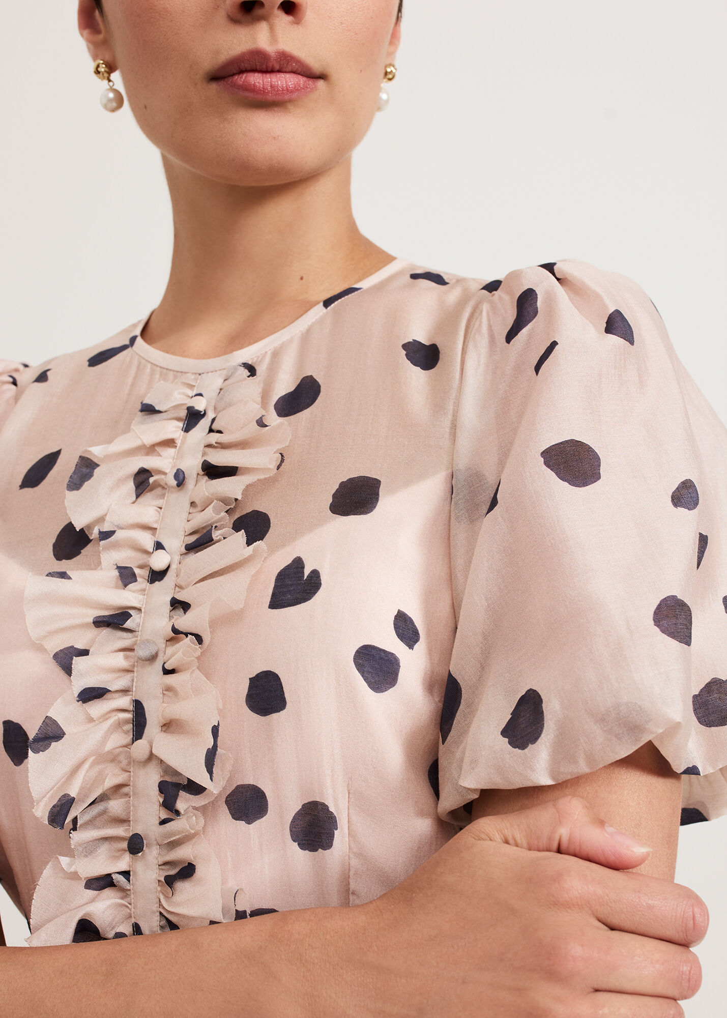 【Phase Eight】Nicola Spot スポット Polka dotsドレス Nicola Spot Dress | Phase Eight UK |