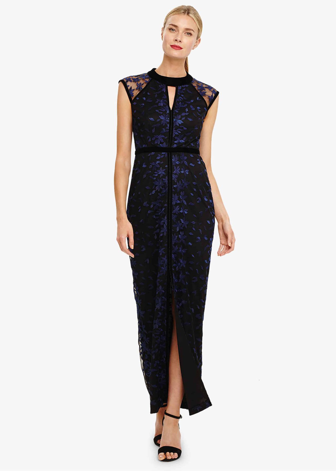 Elly Embroidered Maxi Dress