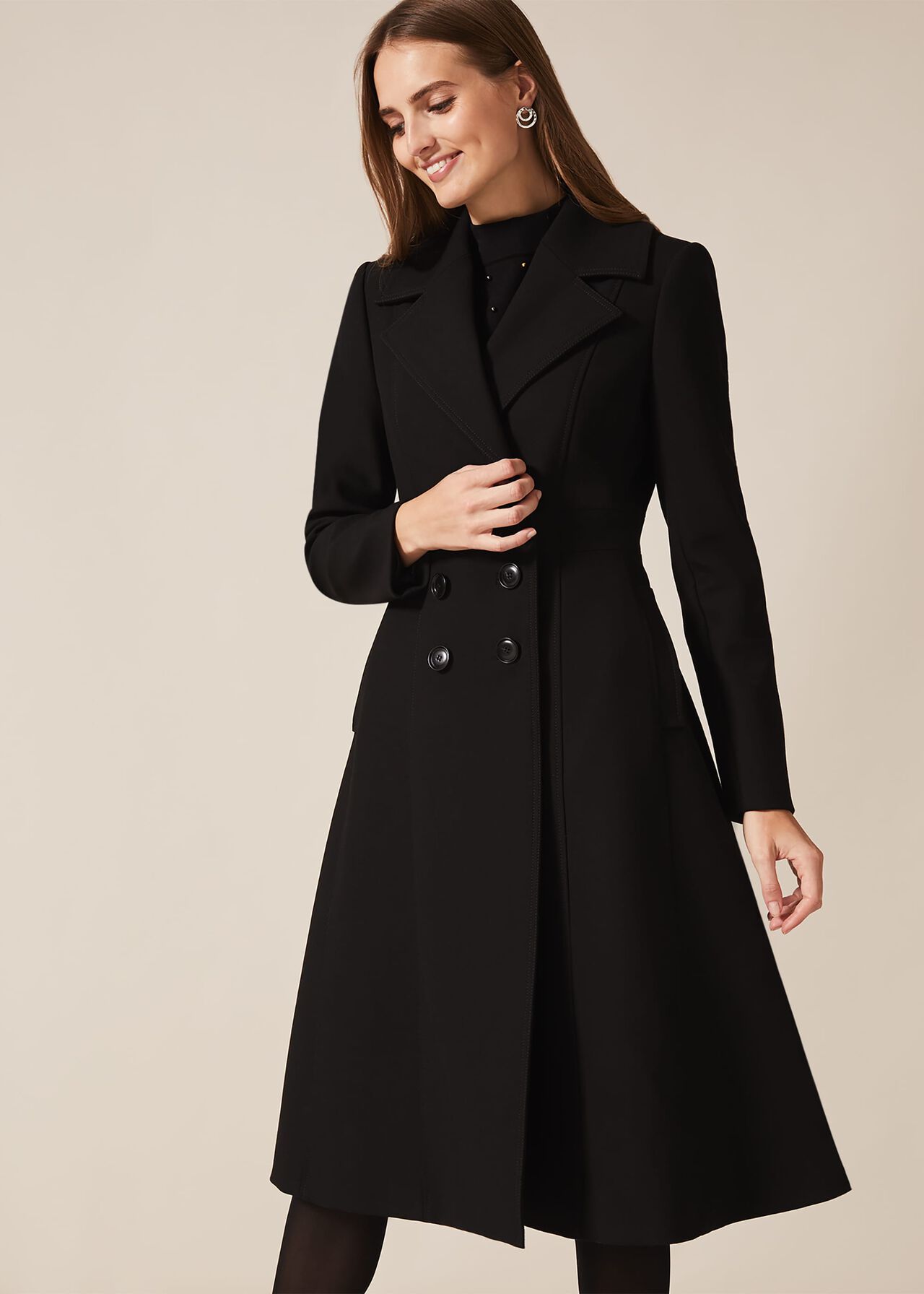 How To Style A Long Coat When You're Petite - Poor Little It Girl