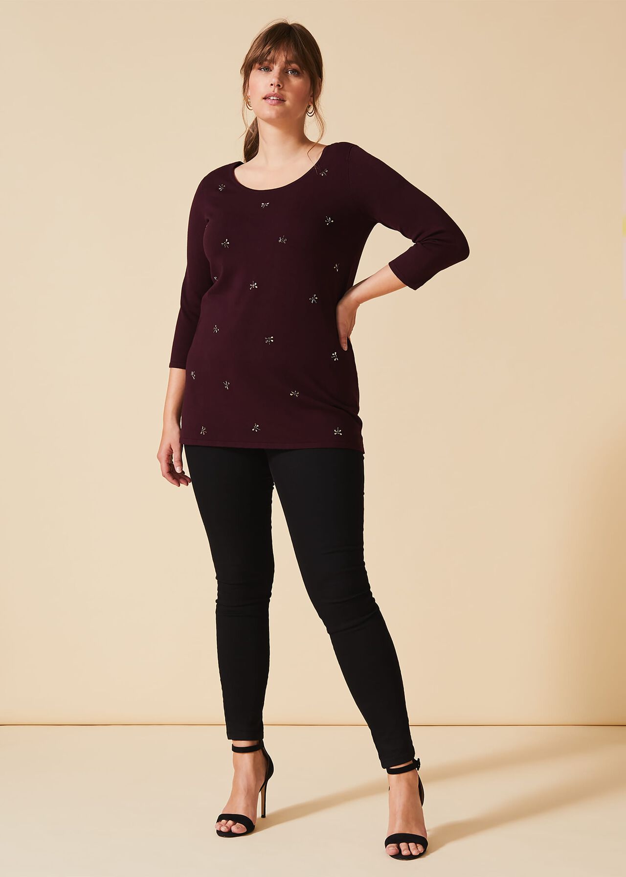 Danielle Dragonfly Knit Top