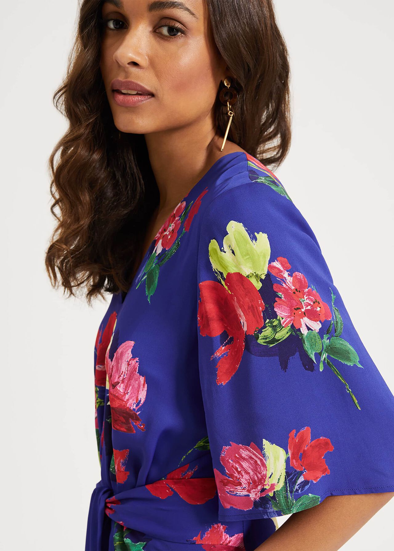 Darcy Printed Kimono Dress