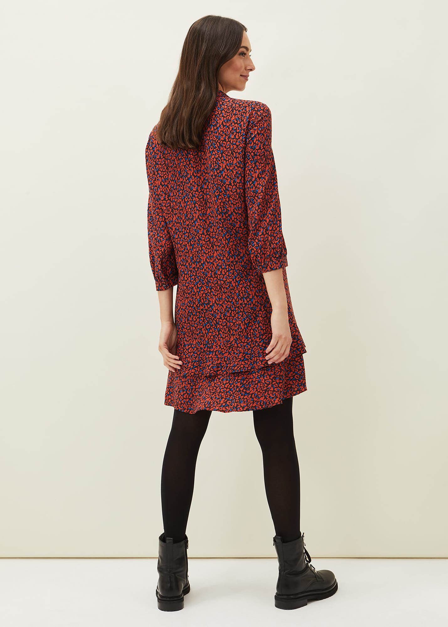 Penele Animal Print Dress