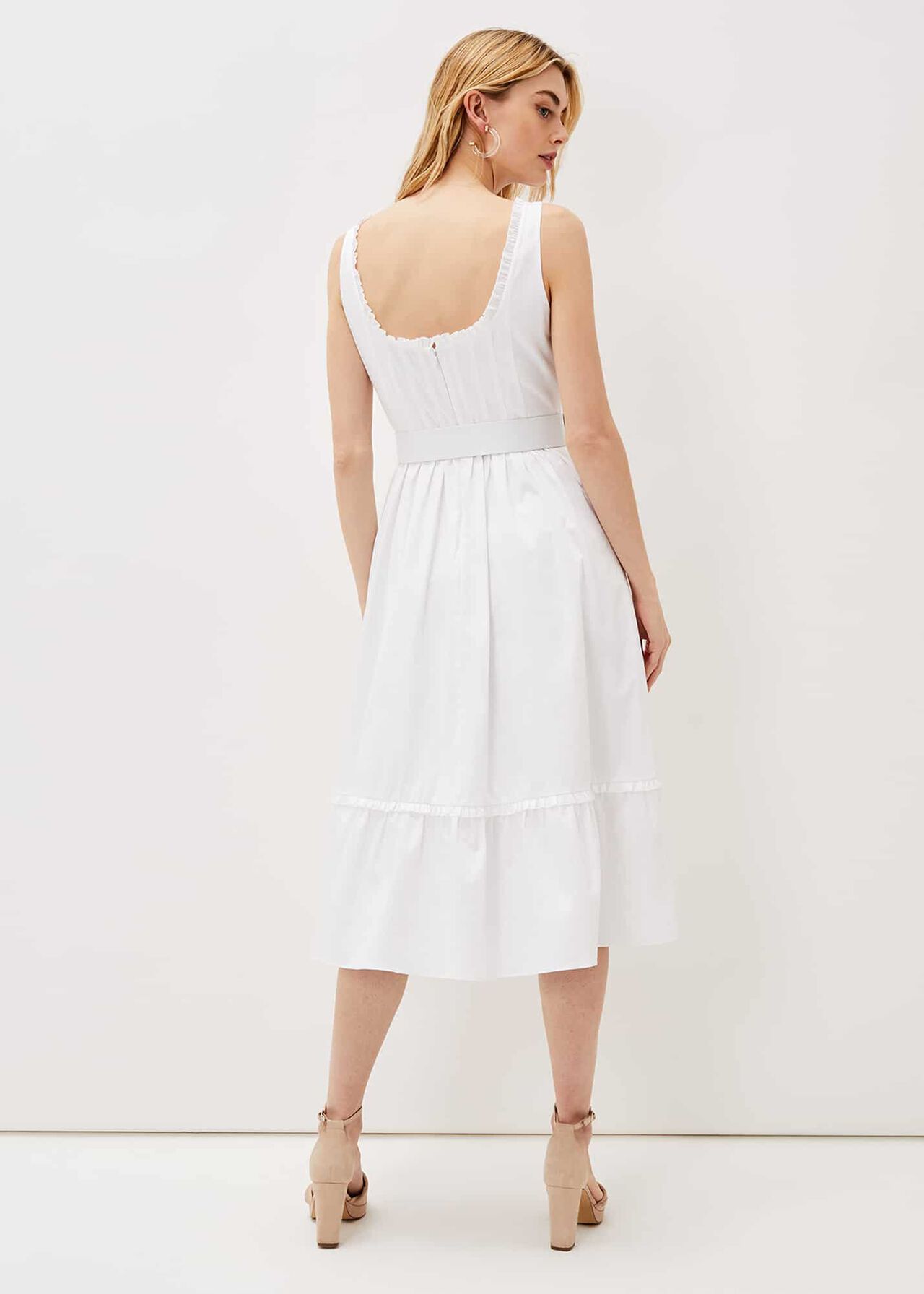 Tanya Belted Midaxi Dress