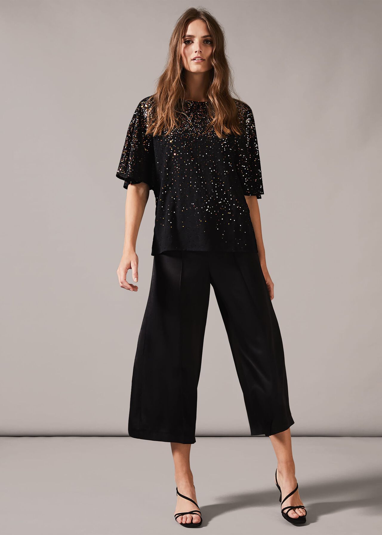 Graduated Sequin Sparkle Blouse | Phase Eight | Phase Eight
