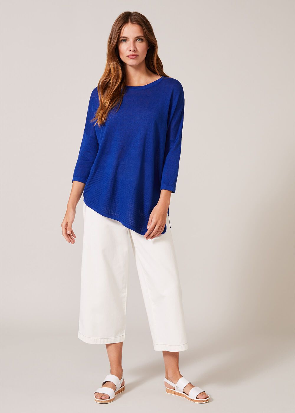 Angelica Asymmetric Knit Top