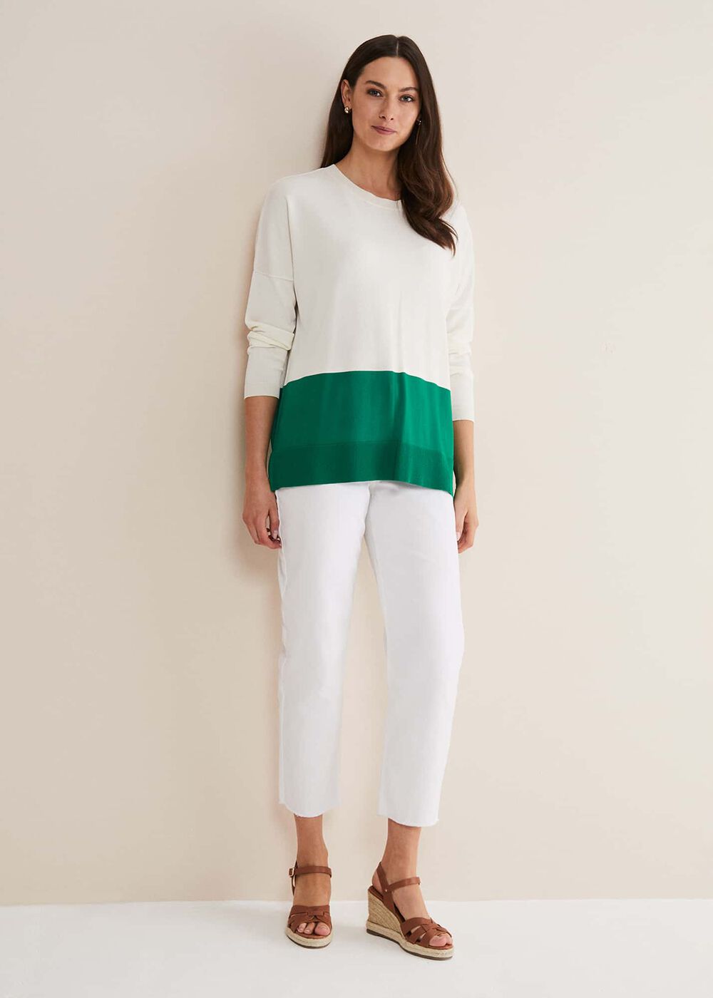 Cleo Colour Block Knit