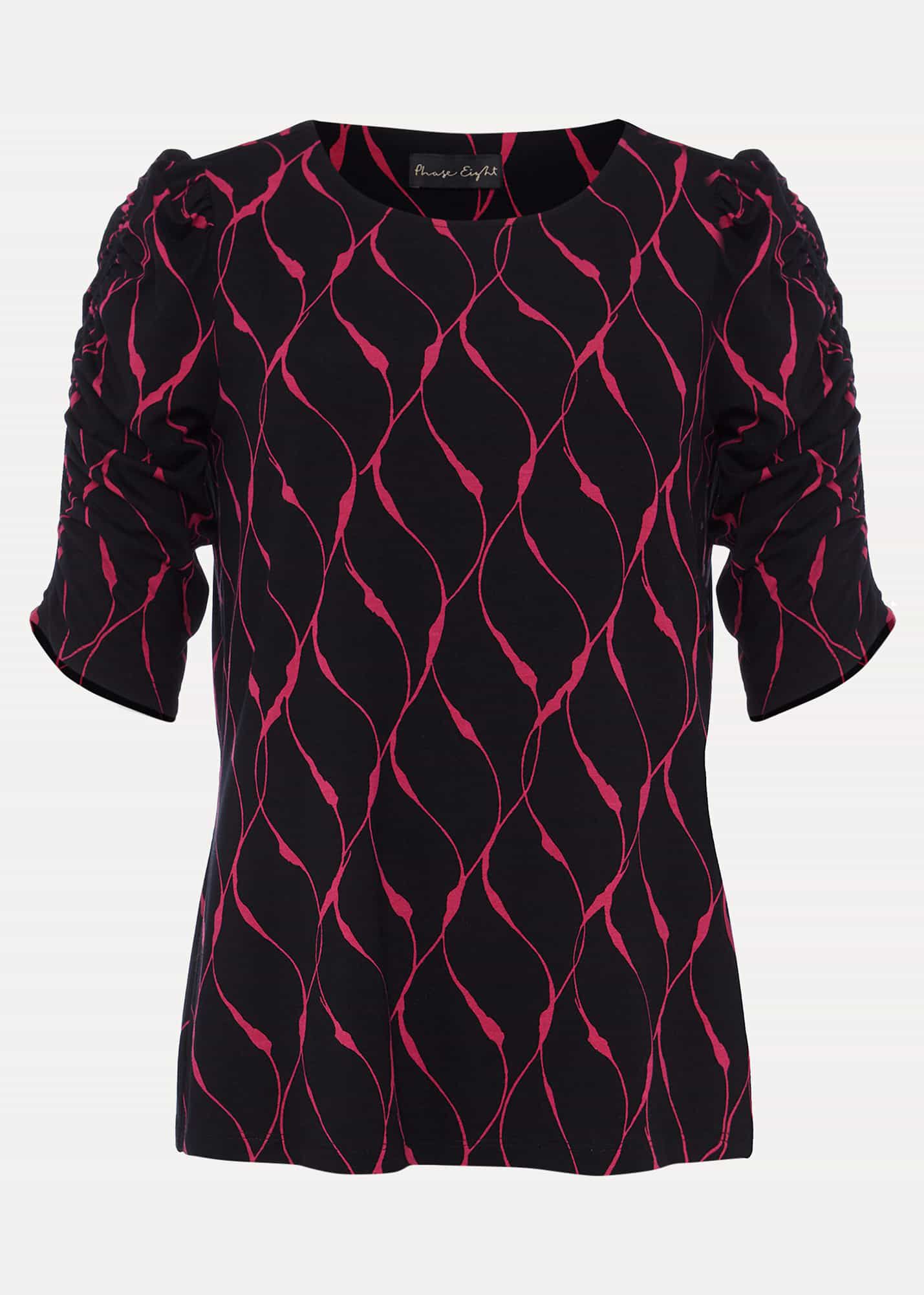 Ally Abstract Print Top