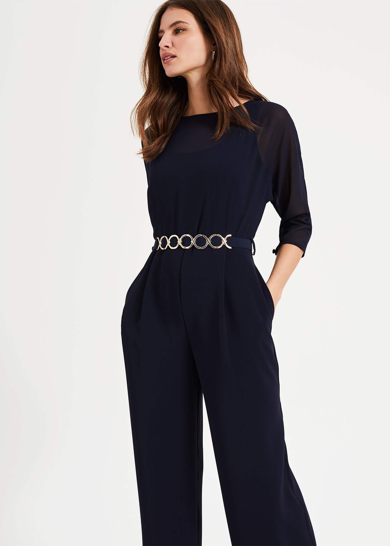 Tiffany Belted Jumpsuit