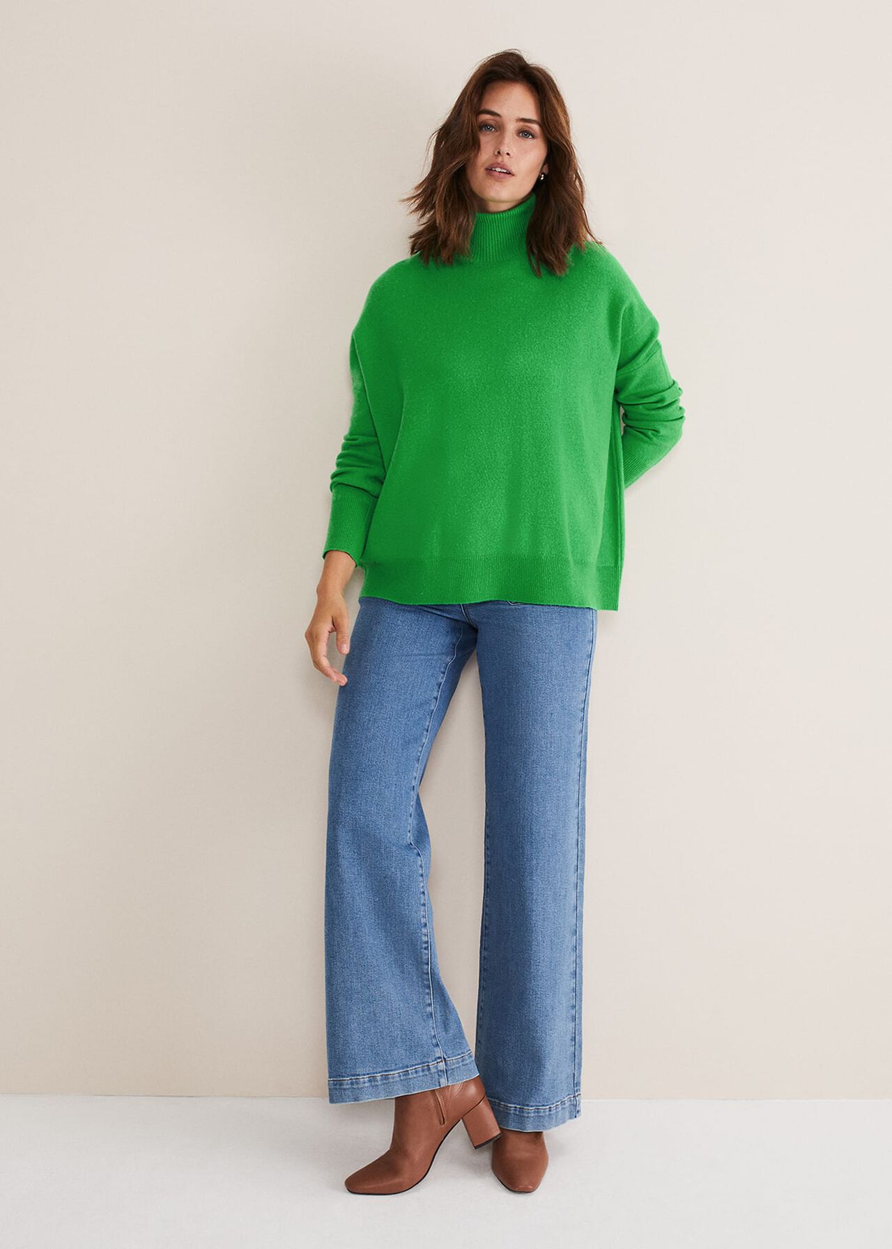 Jemima Wool Cashmere Oversized Jumper