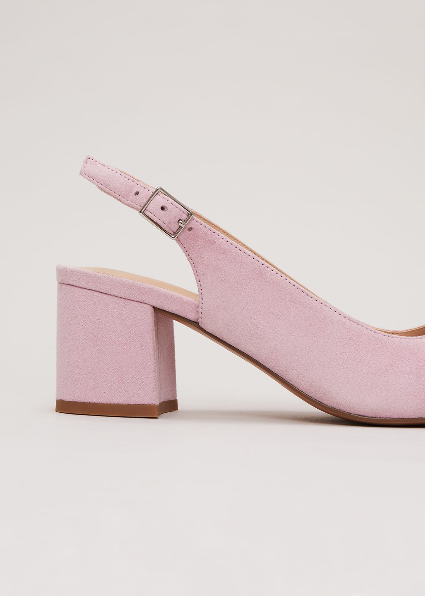 Blush block heel shoes online