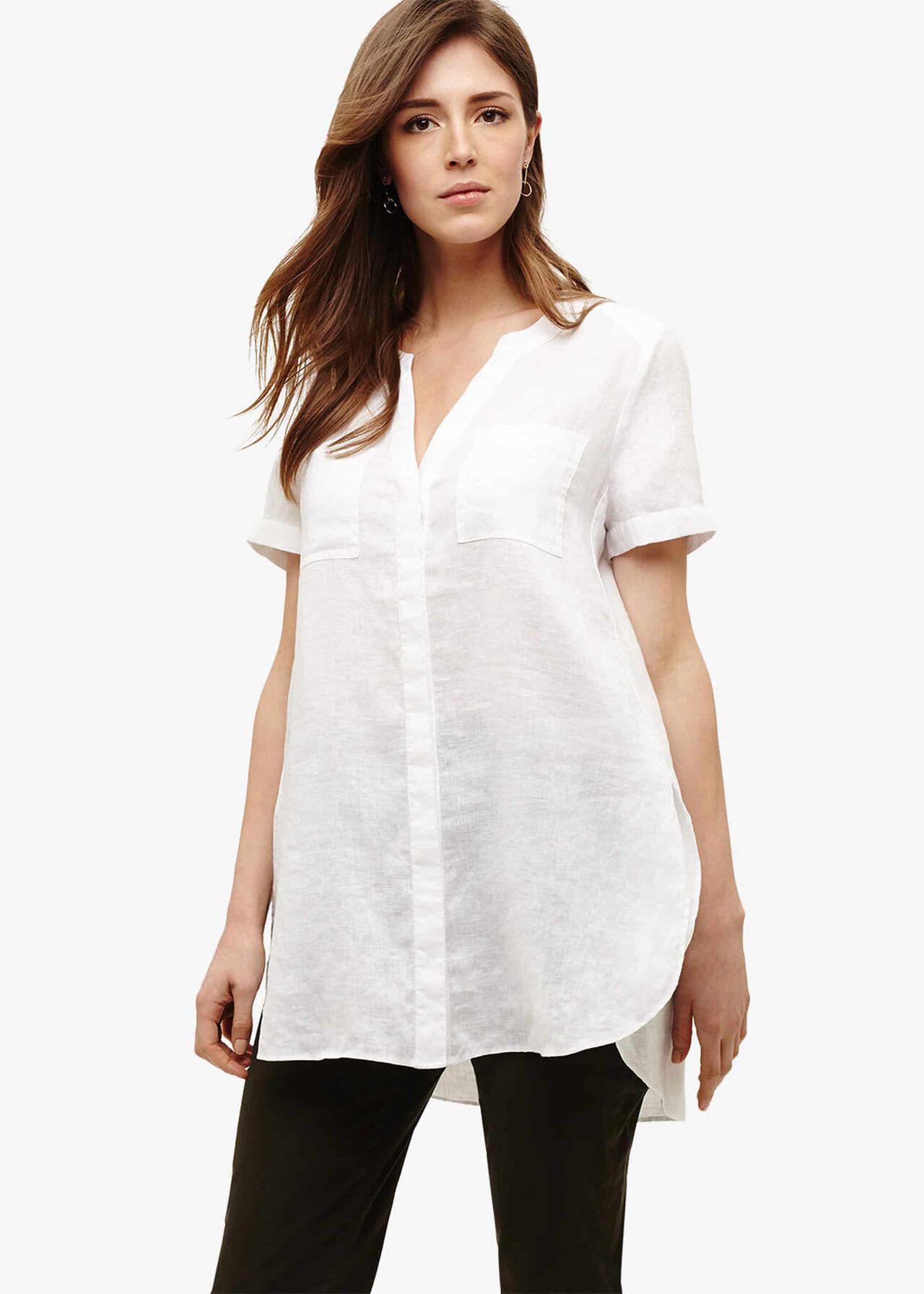 Willow Linen Tunic Shirt