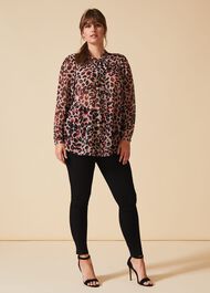 Chloe Leopard Top