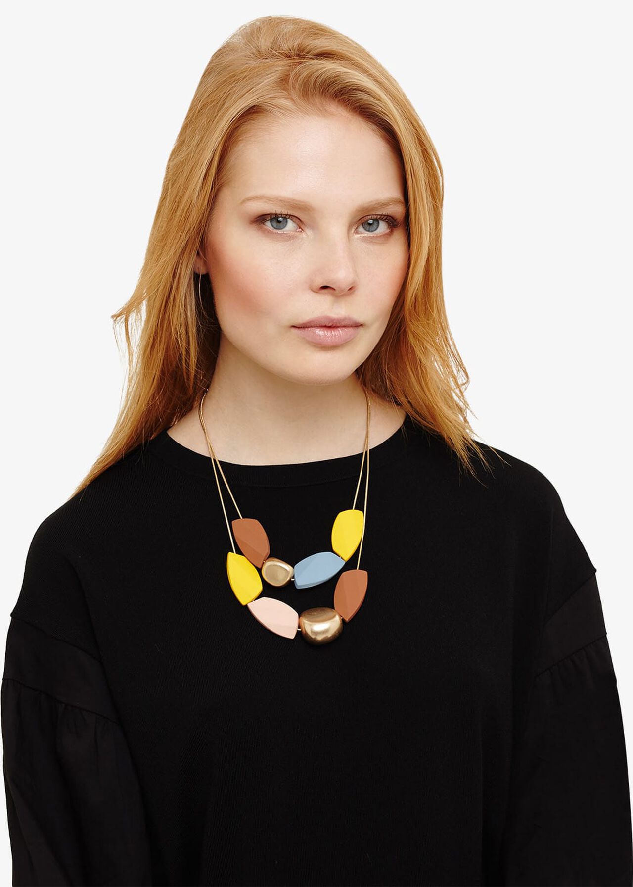 Hailey Bead Layer Necklace