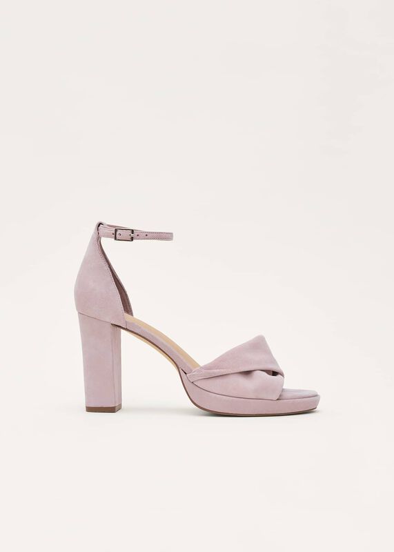 Twist Strap Platform Shoe