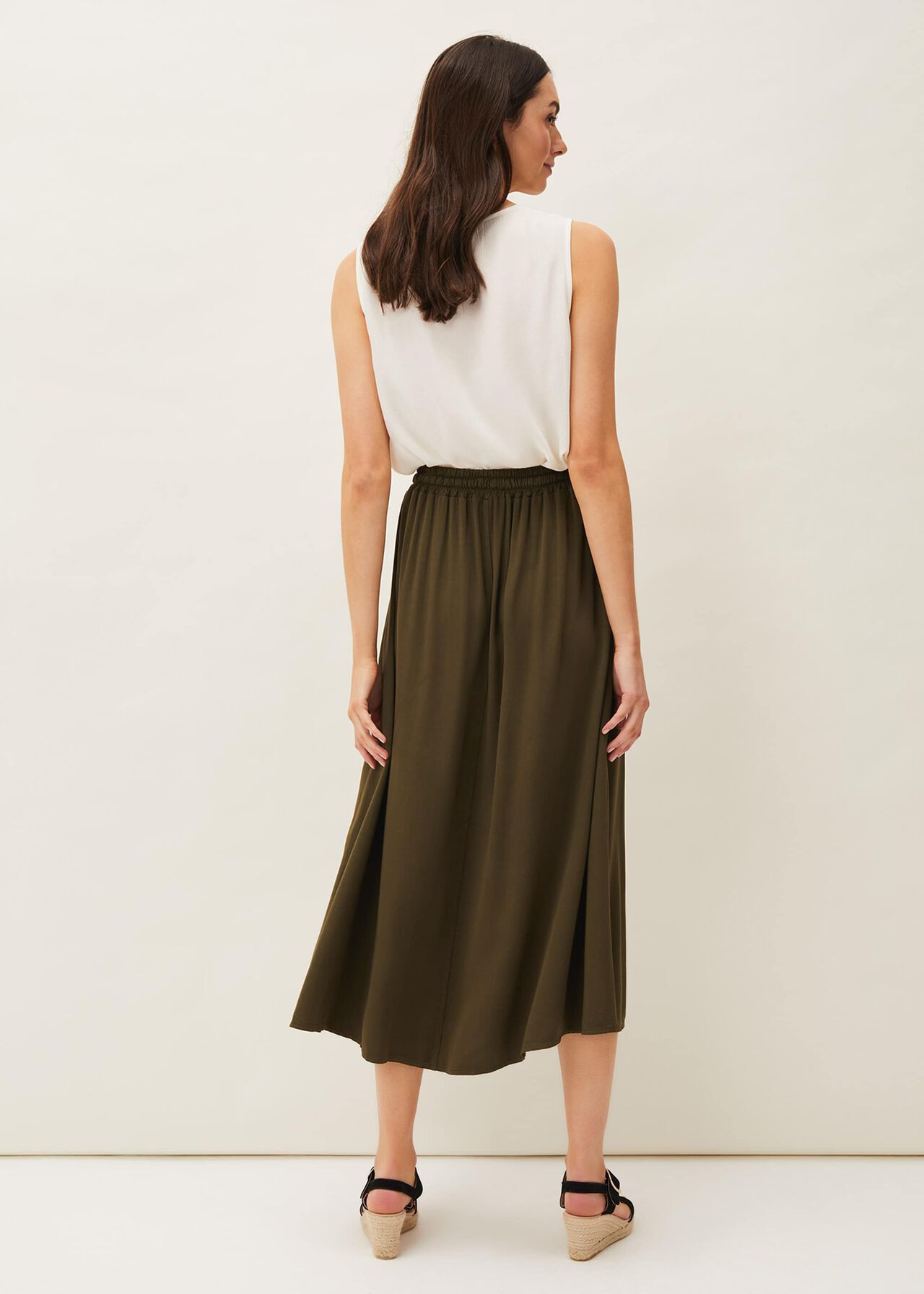 Kyra Drawstring Maxi Skirt Phase Eight AU