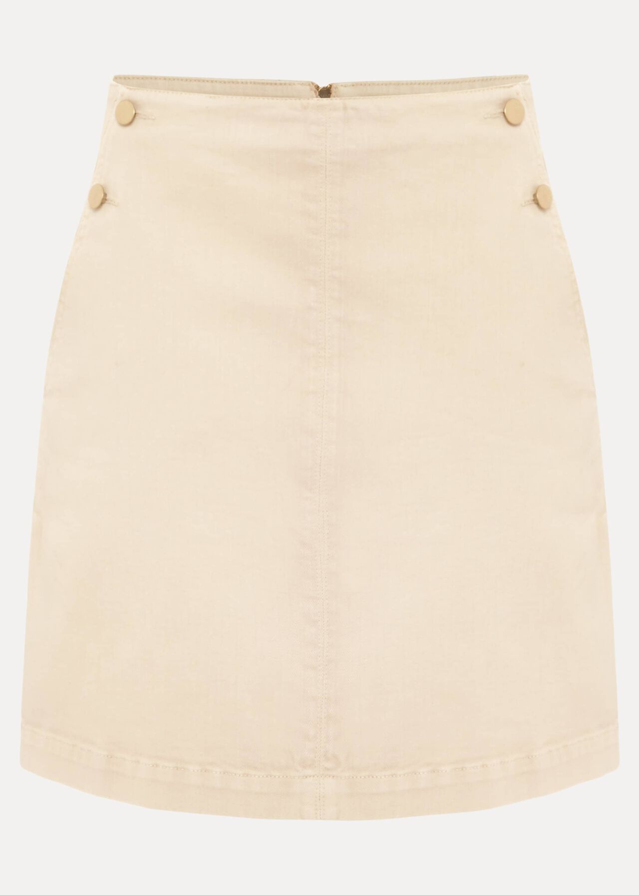 Daryelle A-Line Denim Skirt