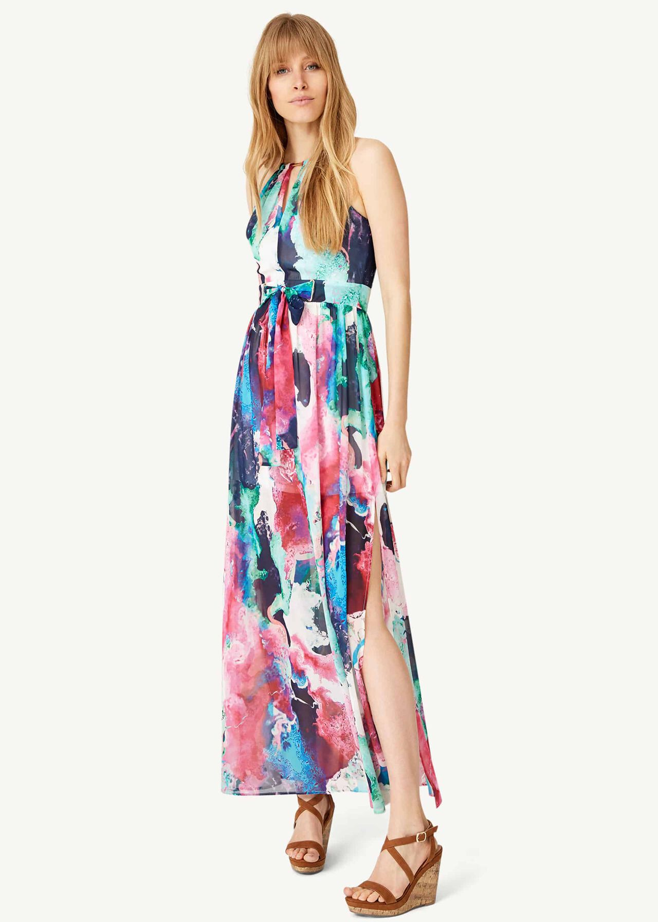 Amazon Print Maxi Dress