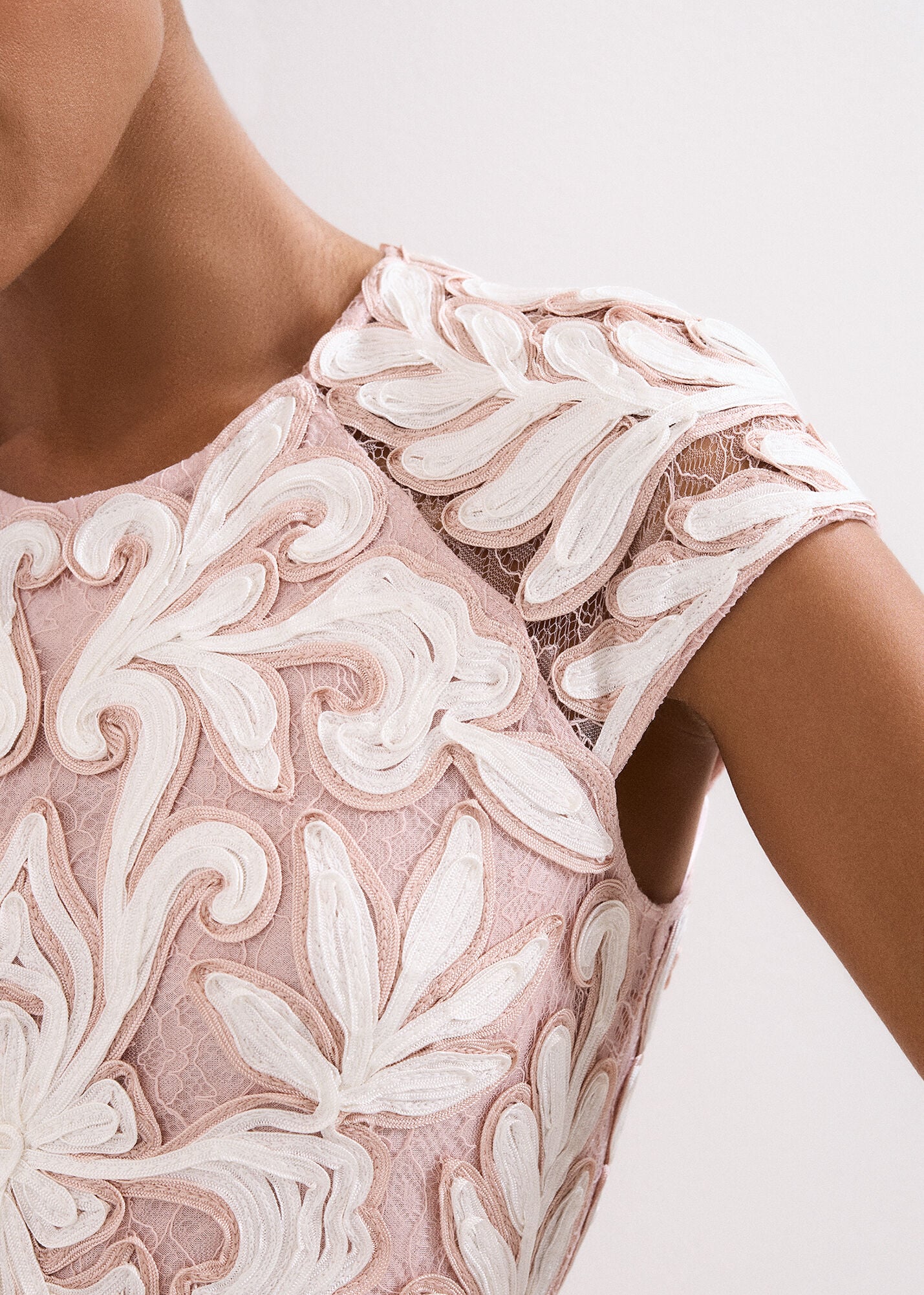 Petite Karima Tapework Dress | Phase Eight UK |