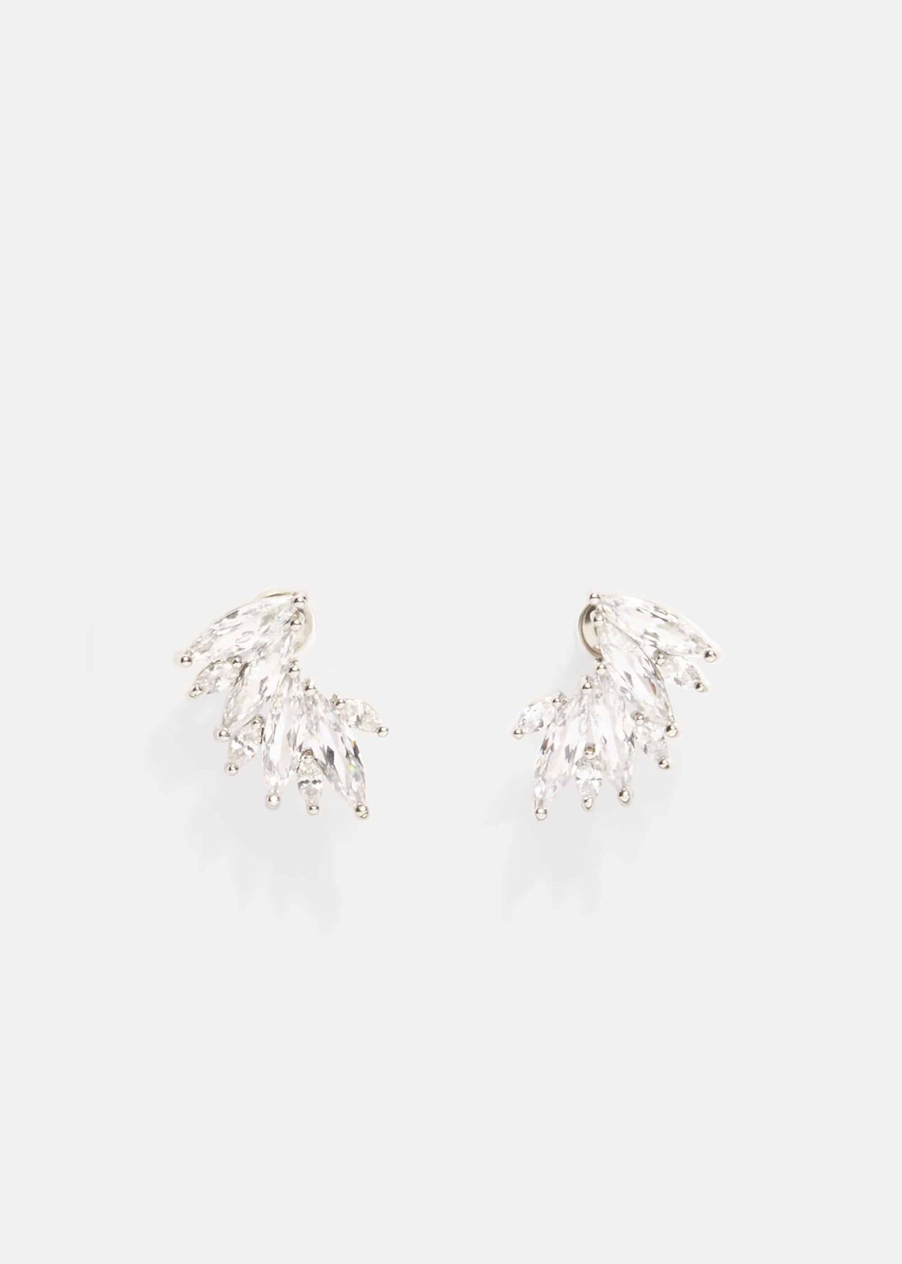 Mika Stone Cluster Stud Earrings