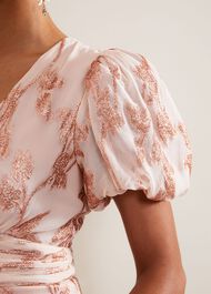 Genette Jacquard Maxi Dress
