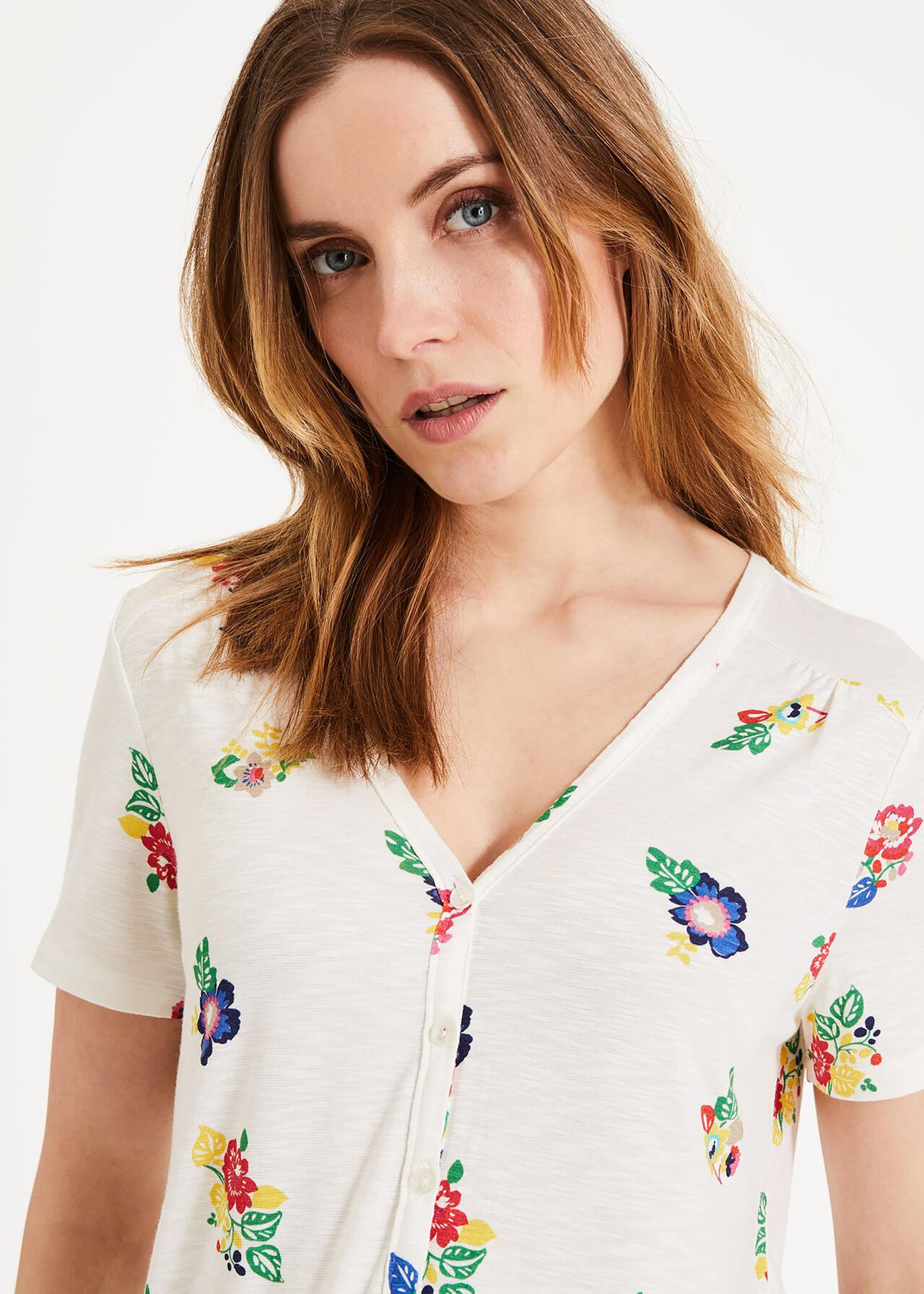 Cayla Floral Top