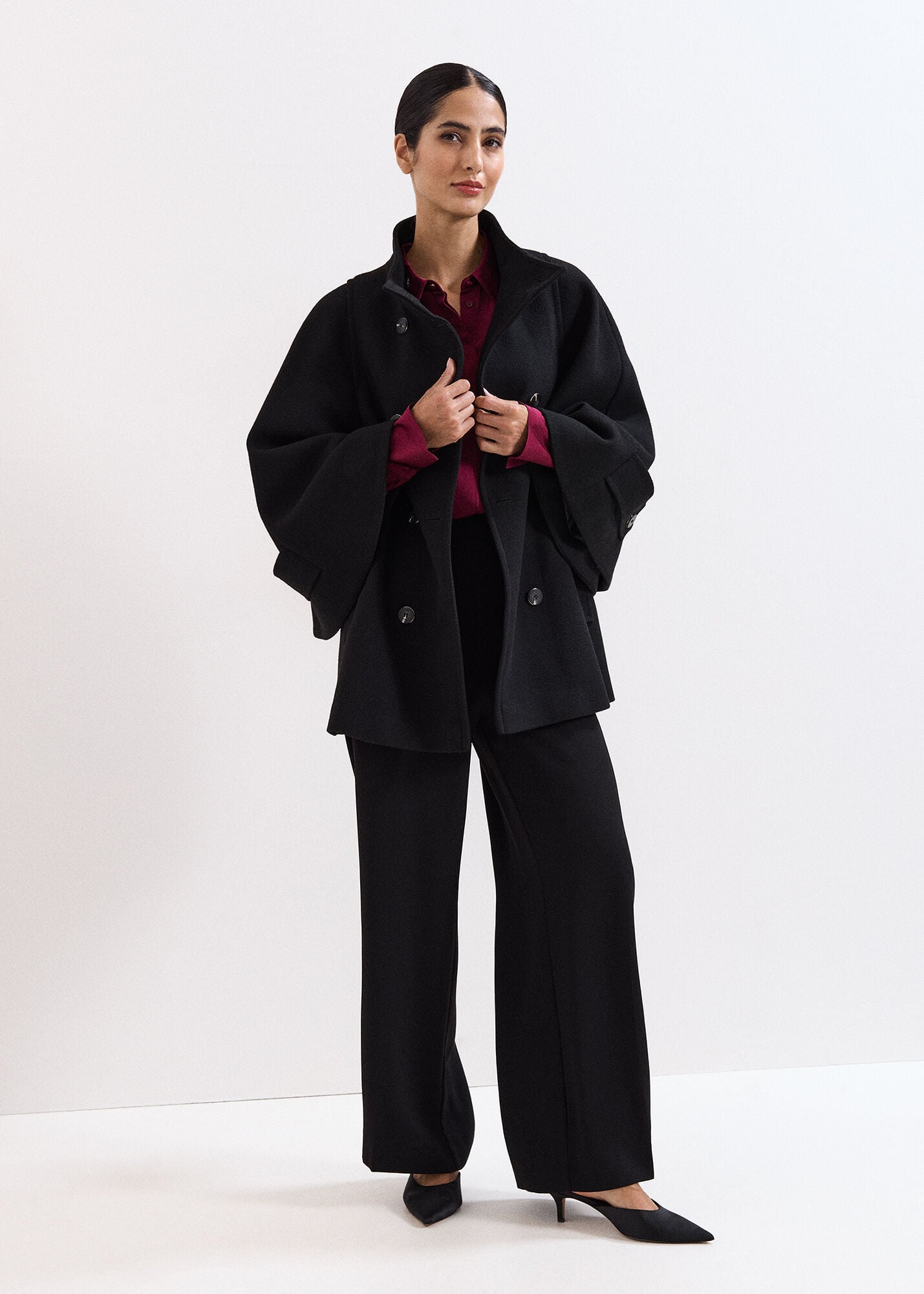 Katlin Cape Coat | Phase Eight UK |