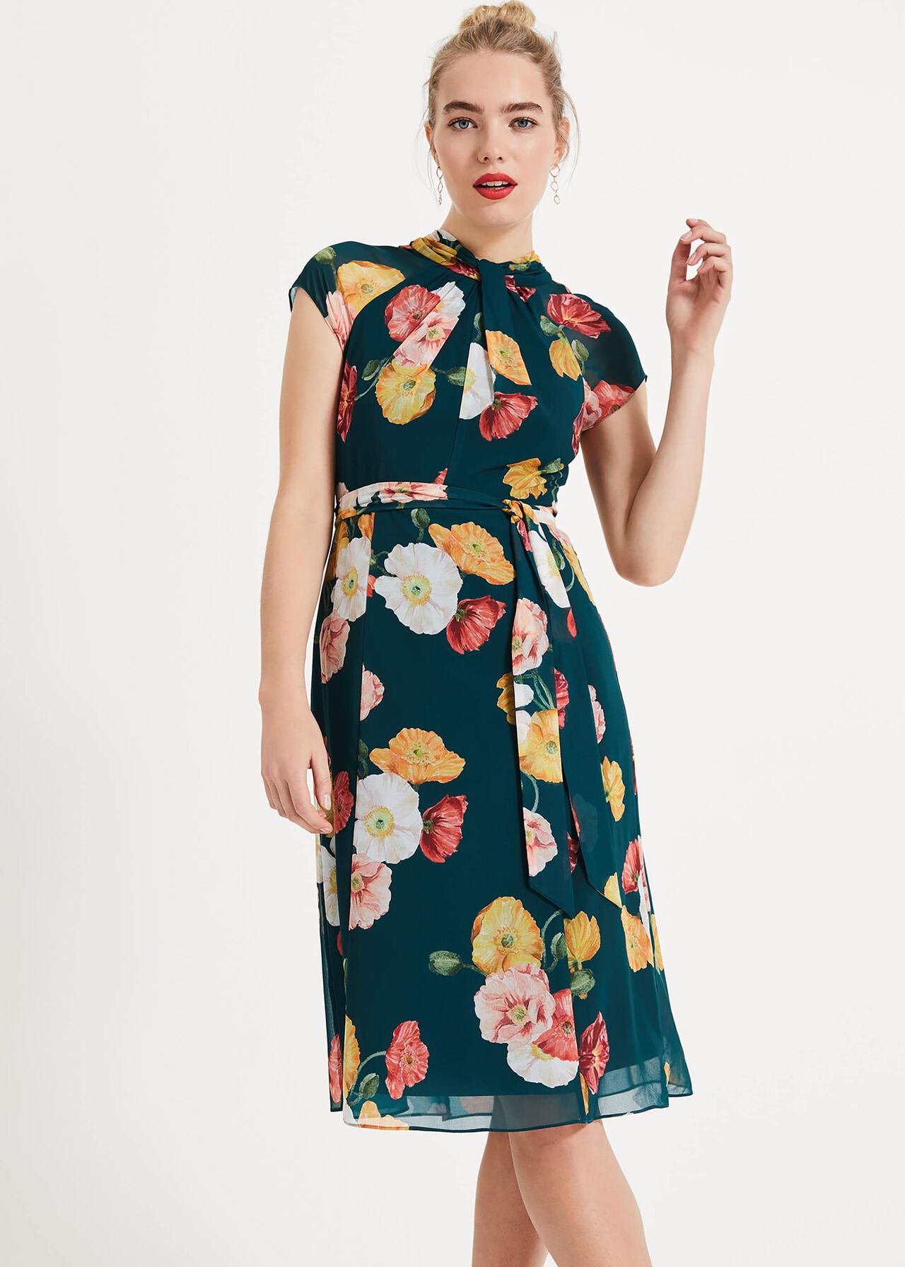 Laura Floral Print Dress