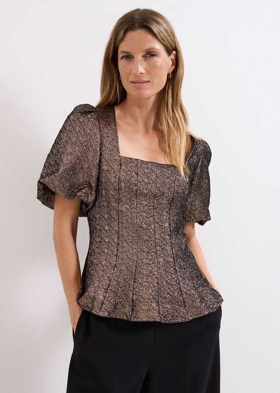 Kassie Peplum Top