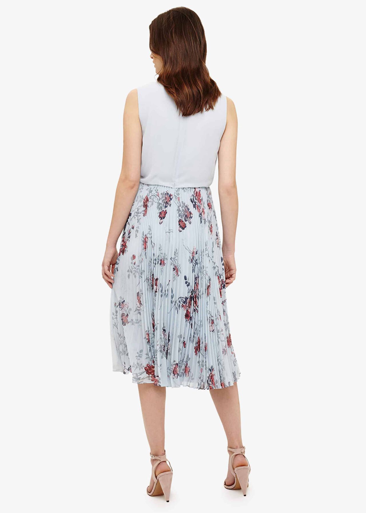 Patricia Pleated Floral Dress
