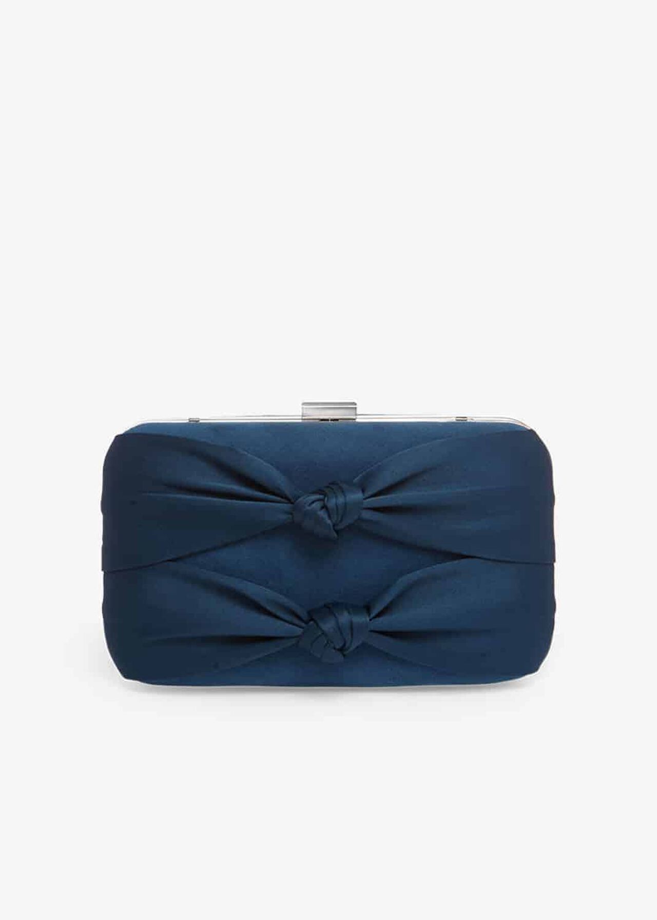 Bonnie Knotted Box Clutch Bag