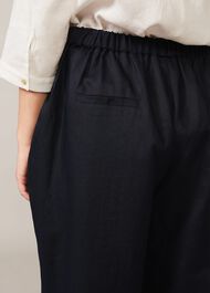 Taylor Wide Leg Linen Trouser