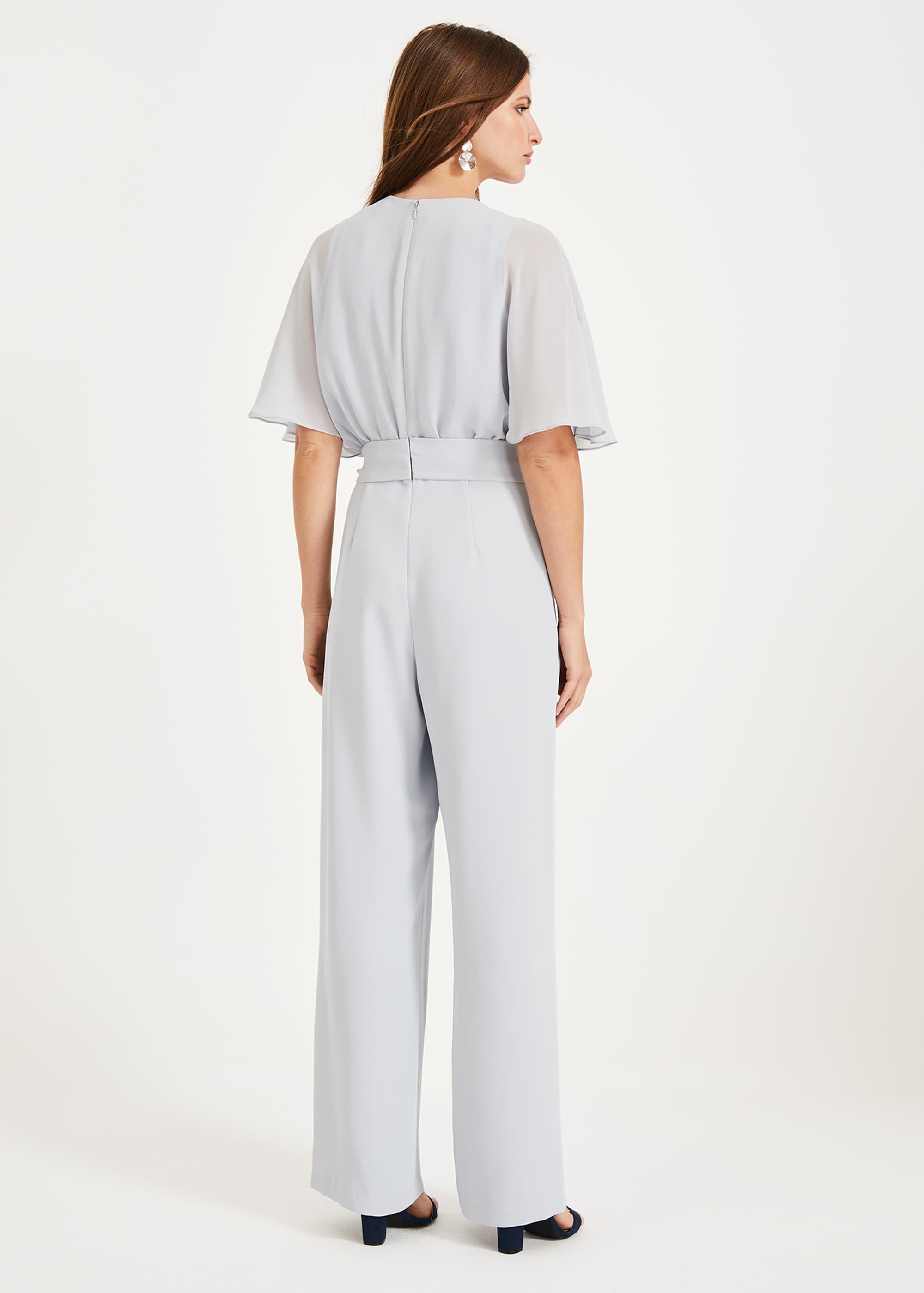 Womens Clothing Jumpsuits and rompers Full-length jumpsuits and rompers Phase Eight s Munroe Georgette Jumpsuit 